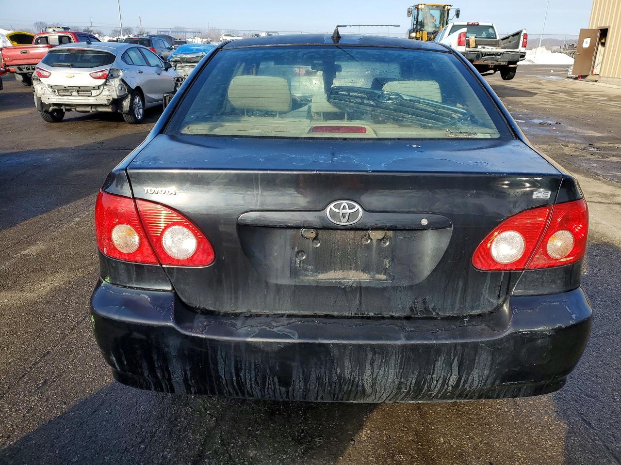 2006 Toyota Corolla Ce Черный vin: 2T1BR32E26C626804