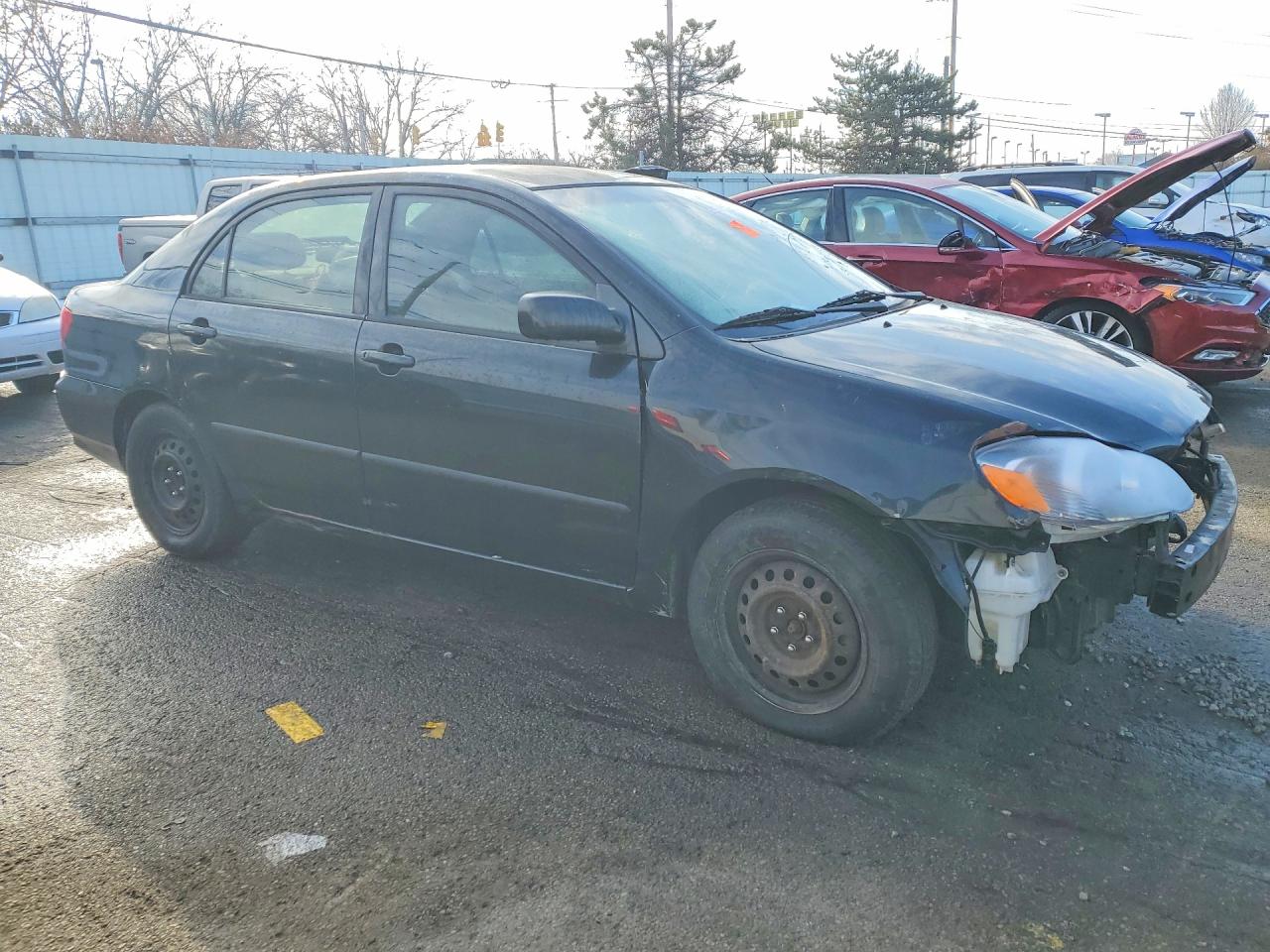 2006 Toyota Corolla Ce Черный vin: 2T1BR32E26C626804
