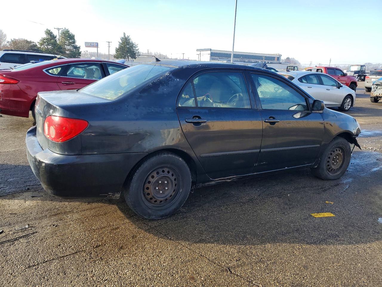 2006 Toyota Corolla Ce Черный vin: 2T1BR32E26C626804