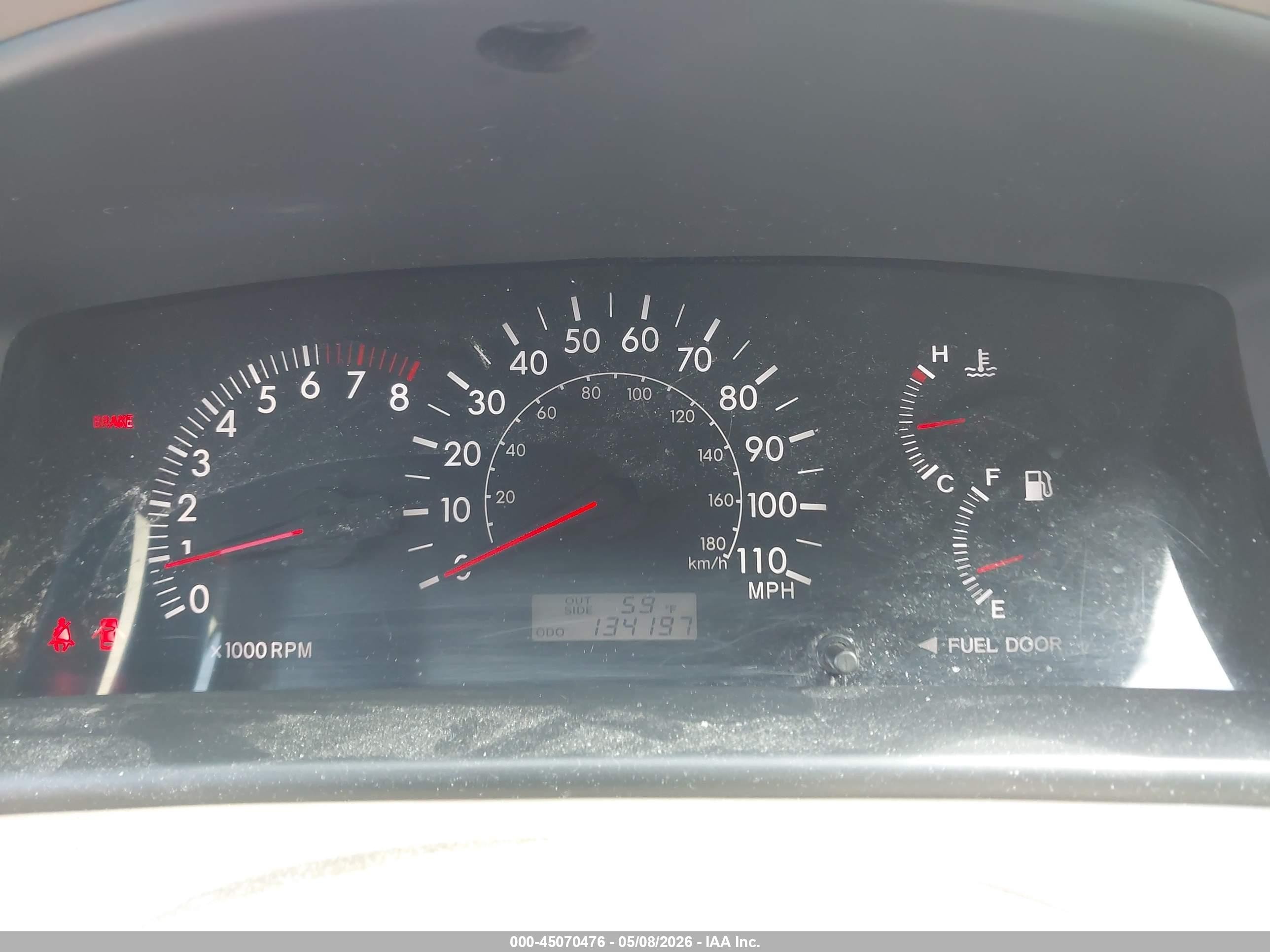 2006 Toyota Corolla Le Gold vin: 2T1BR32E26C630478