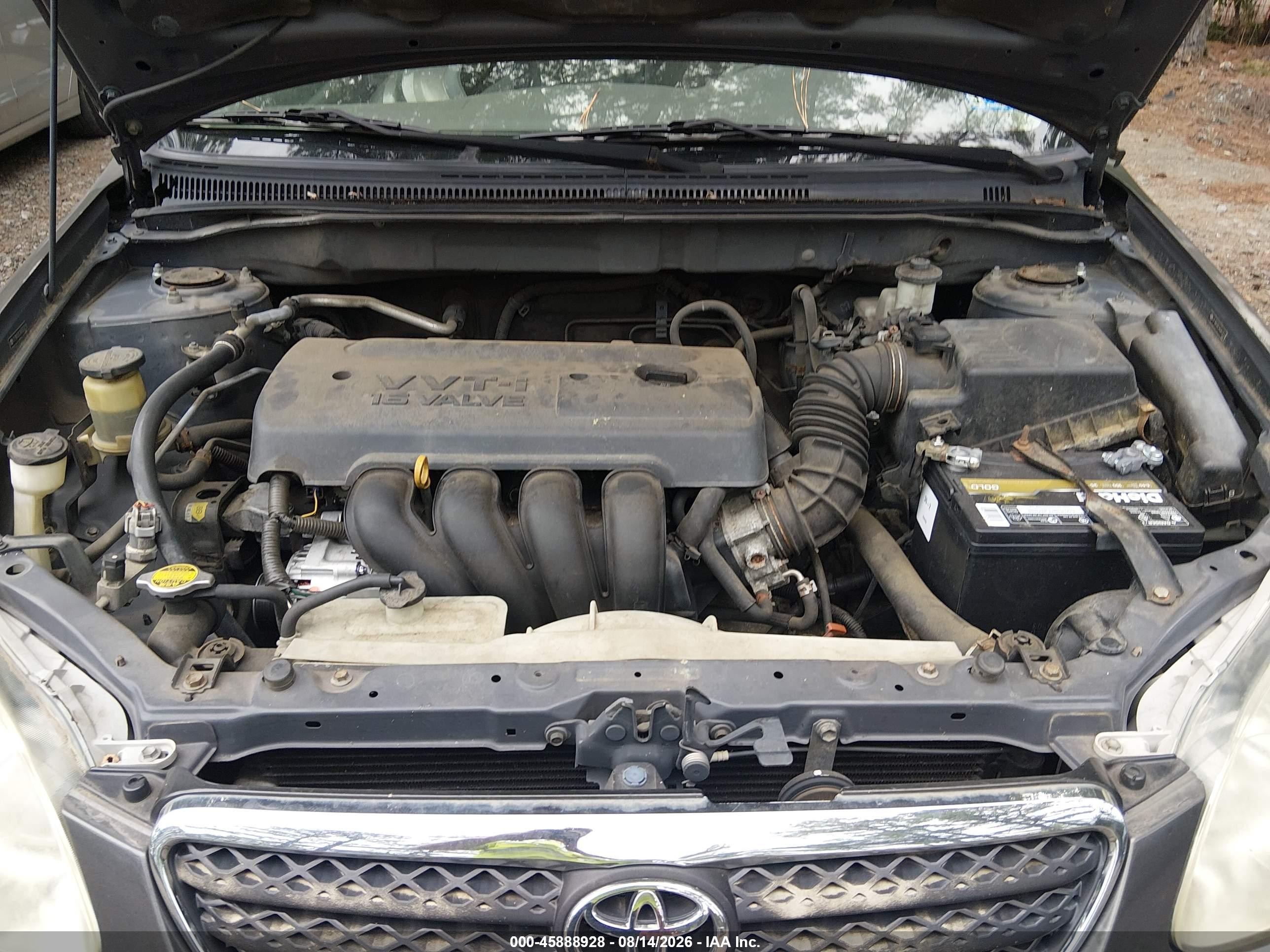 2006 Toyota Corolla Ce Gray vin: 2T1BR32E26C653579
