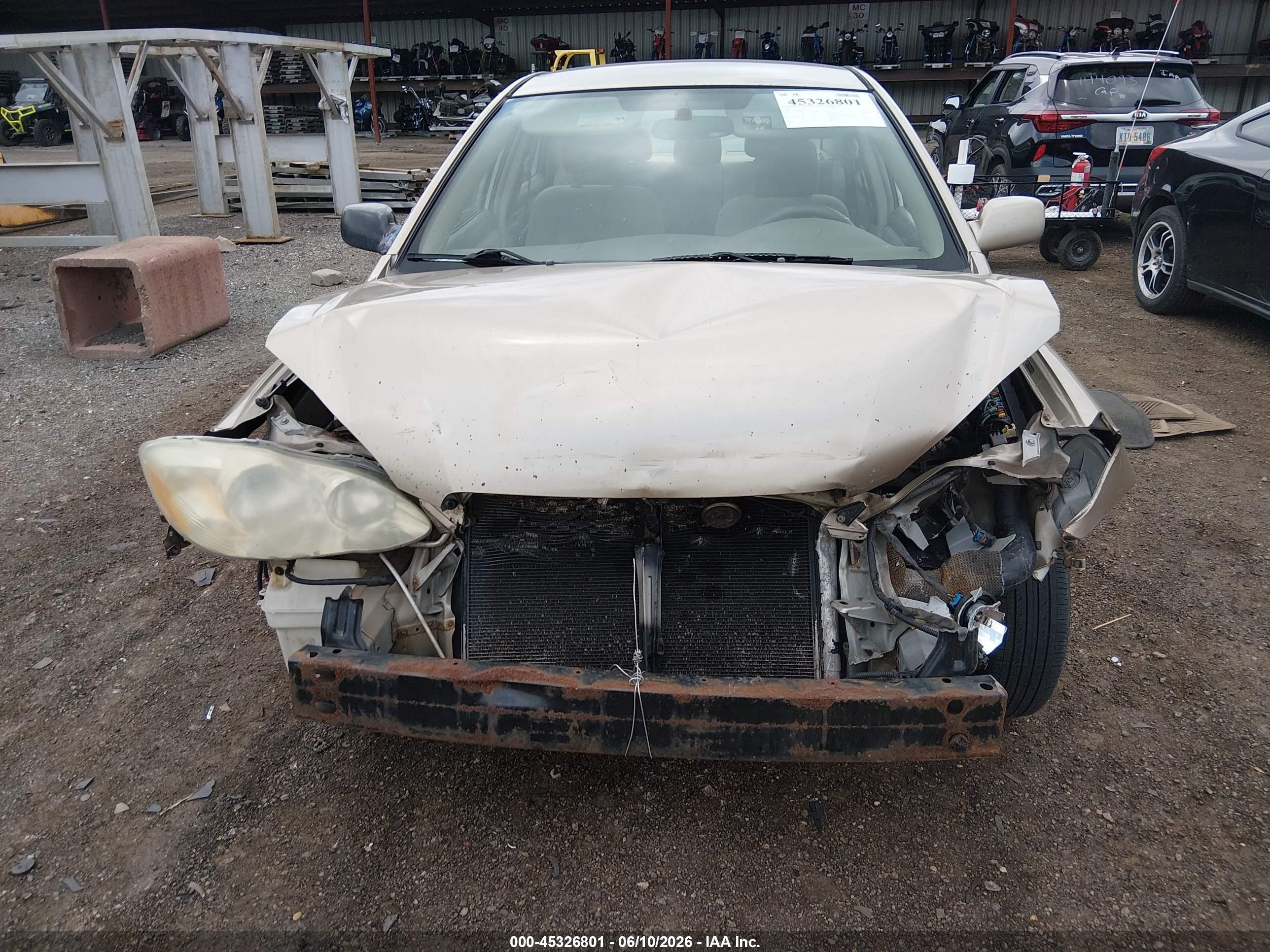2006 Toyota Corolla Le Beige vin: 2T1BR32E26C681849