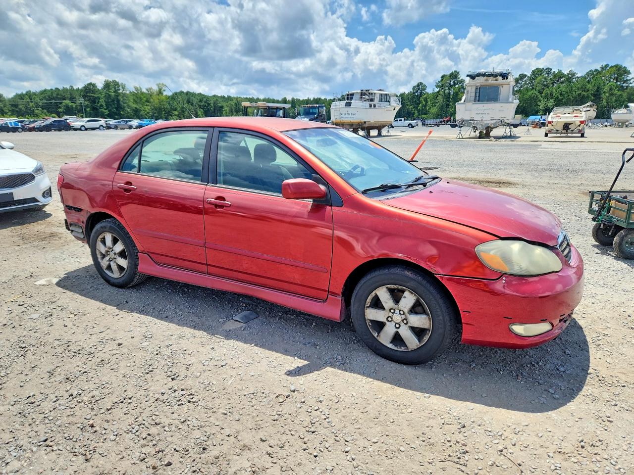 2006 Toyota Corolla S Red vin: 2T1BR32E26C686789