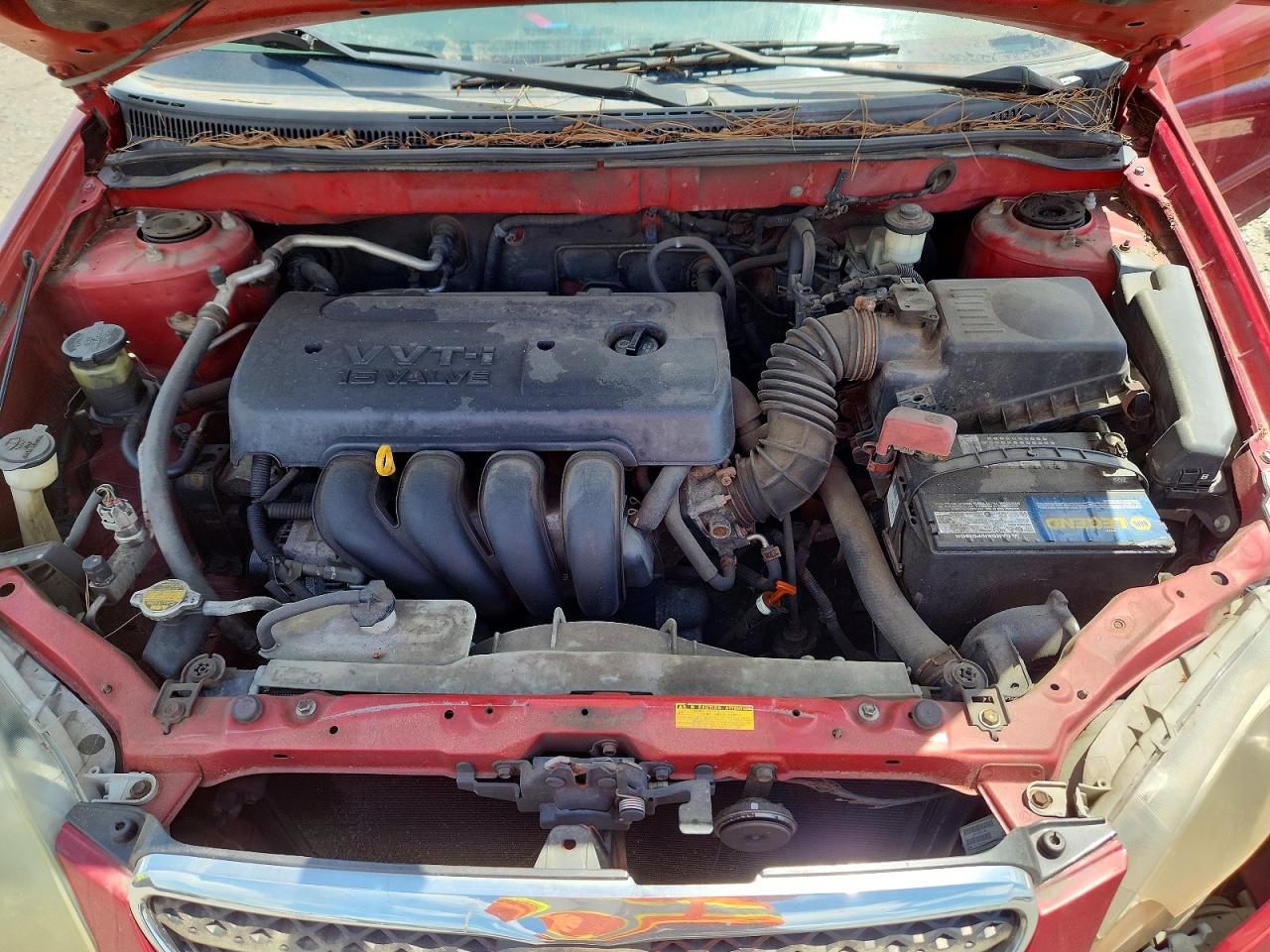 2006 Toyota Corolla S Red vin: 2T1BR32E26C686789