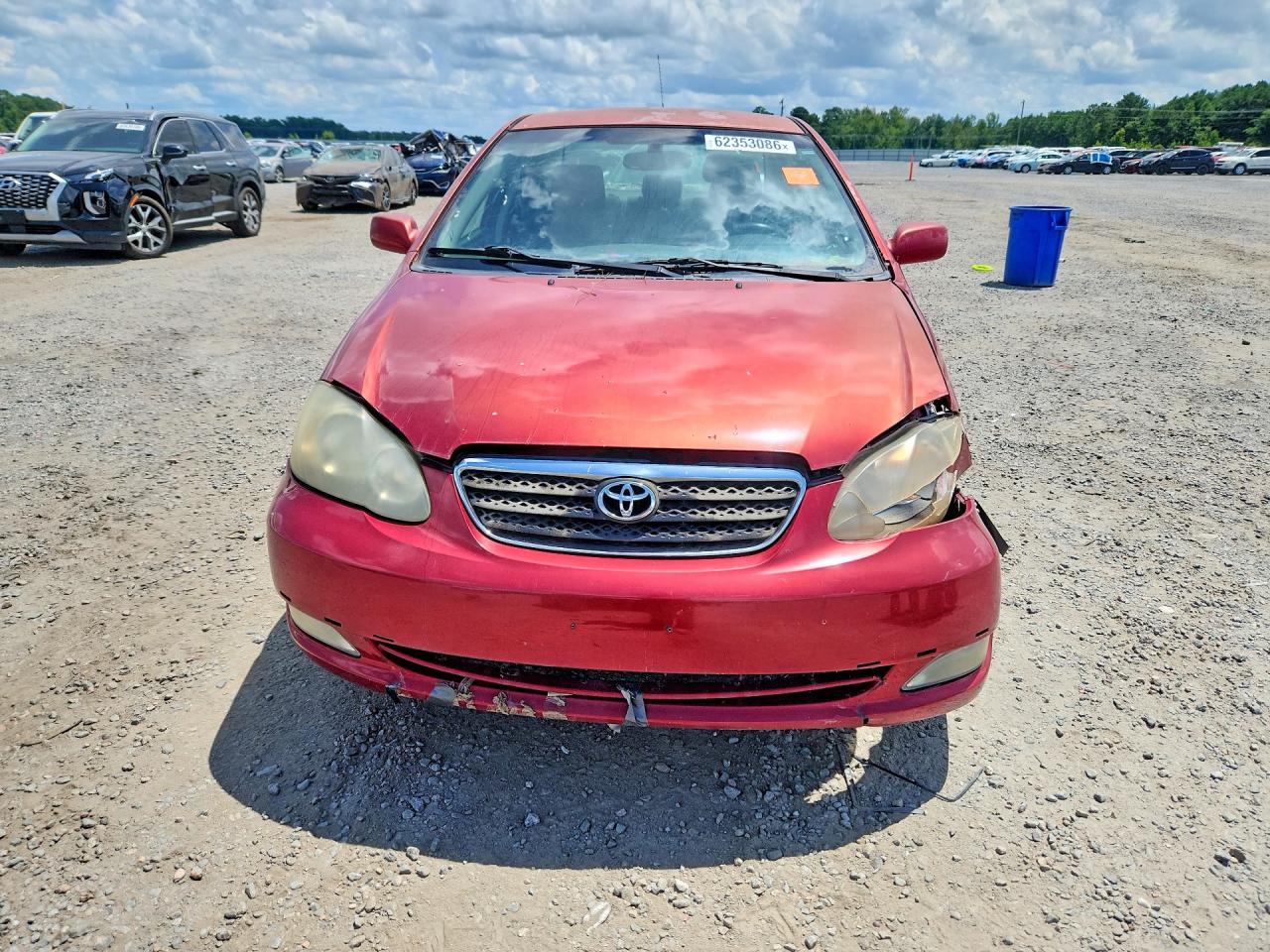 2006 Toyota Corolla S Red vin: 2T1BR32E26C686789