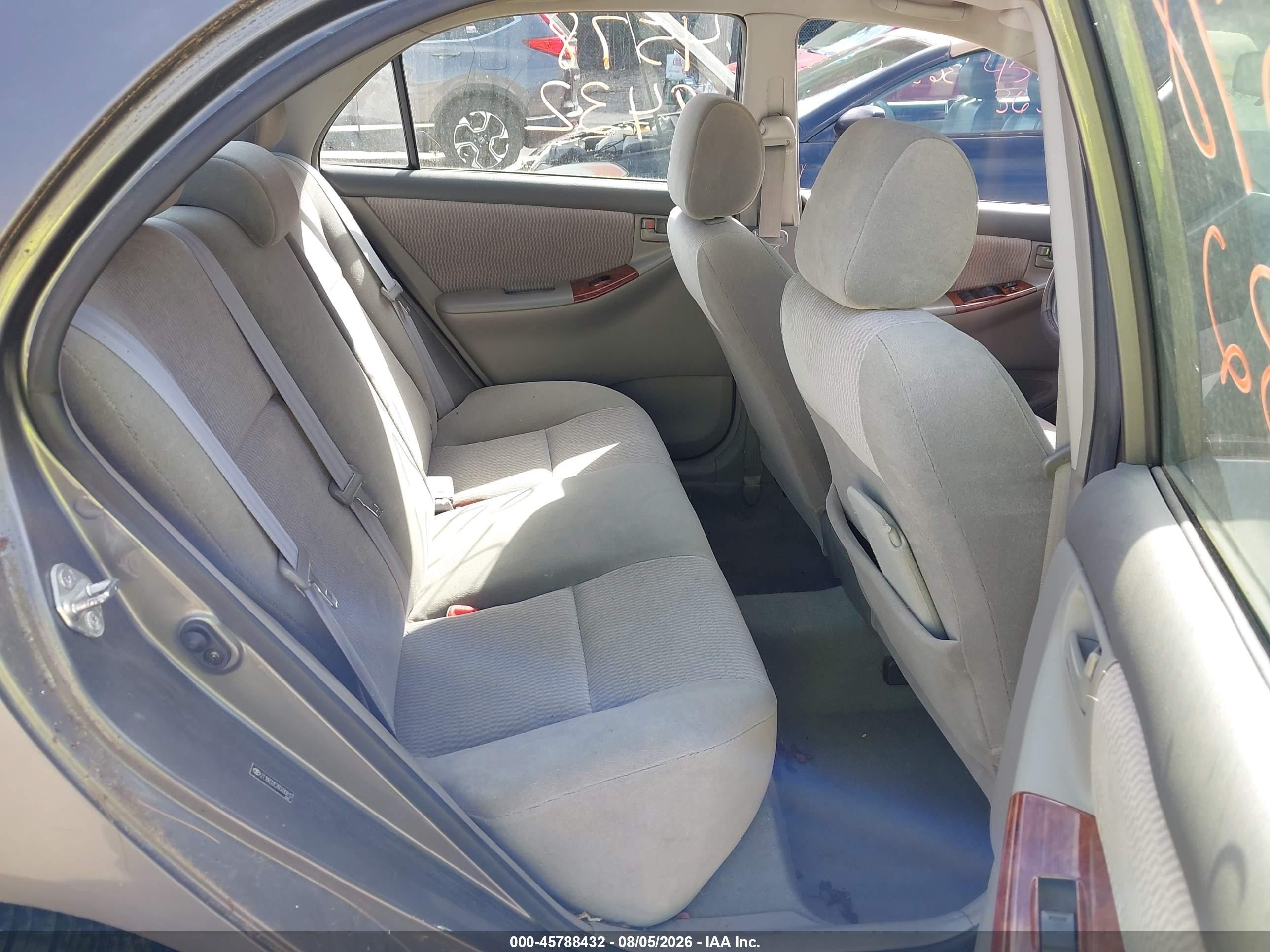 2006 Toyota Corolla Le Серый vin: 2T1BR32E26C690812