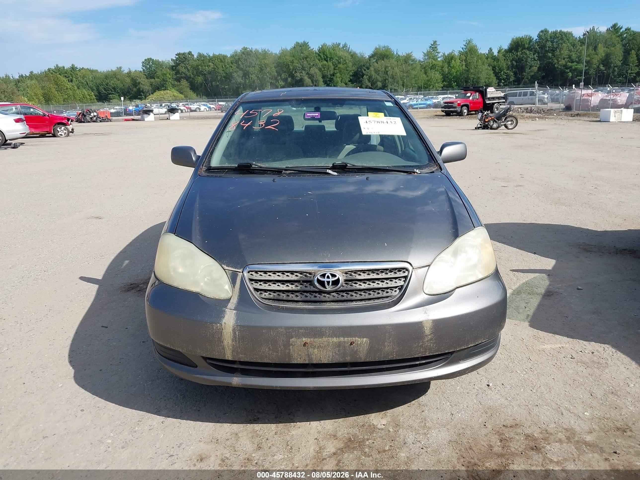 2006 Toyota Corolla Le Серый vin: 2T1BR32E26C690812