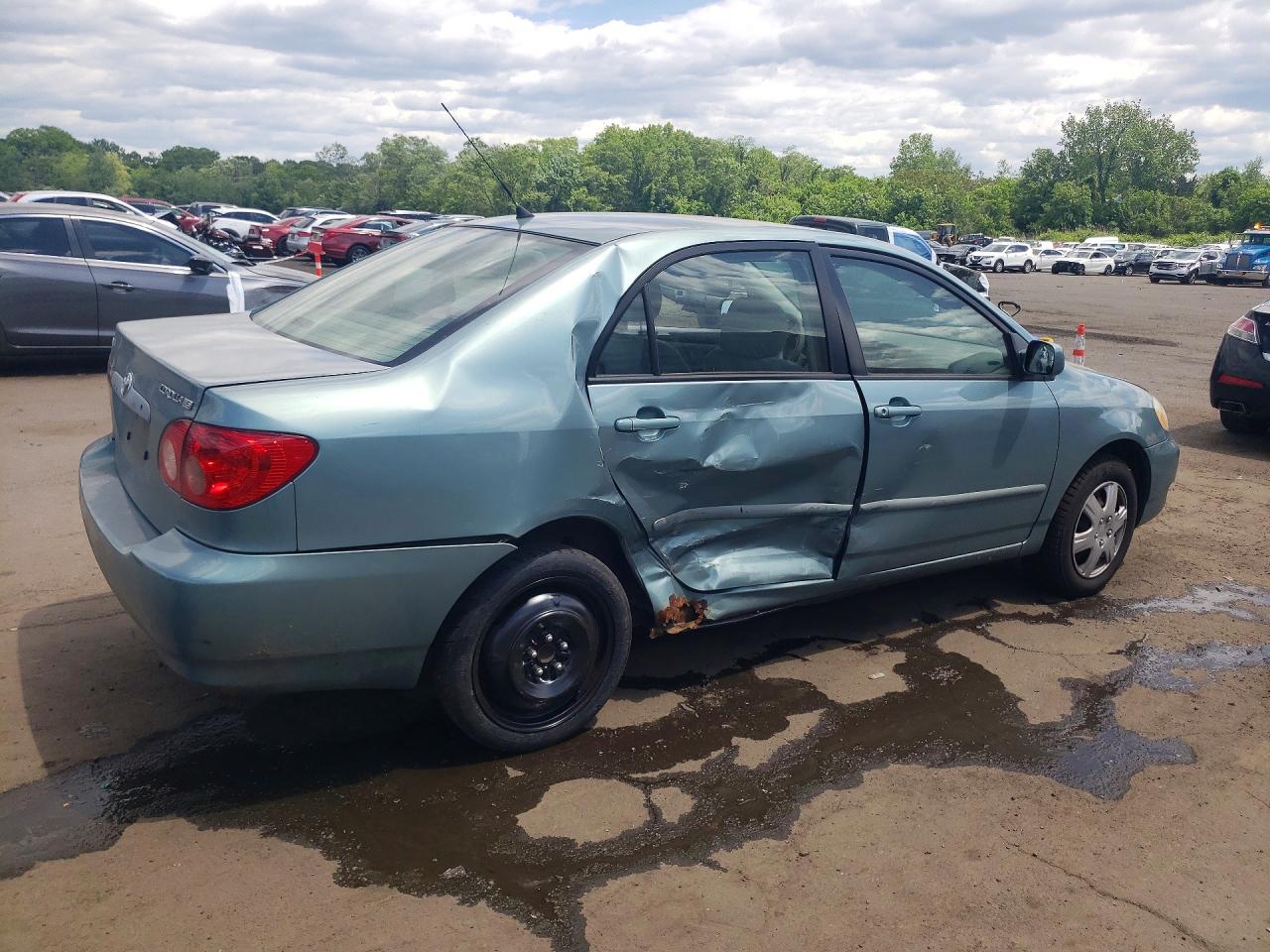 2006 Toyota Corolla Le Green vin: 2T1BR32E26C712081