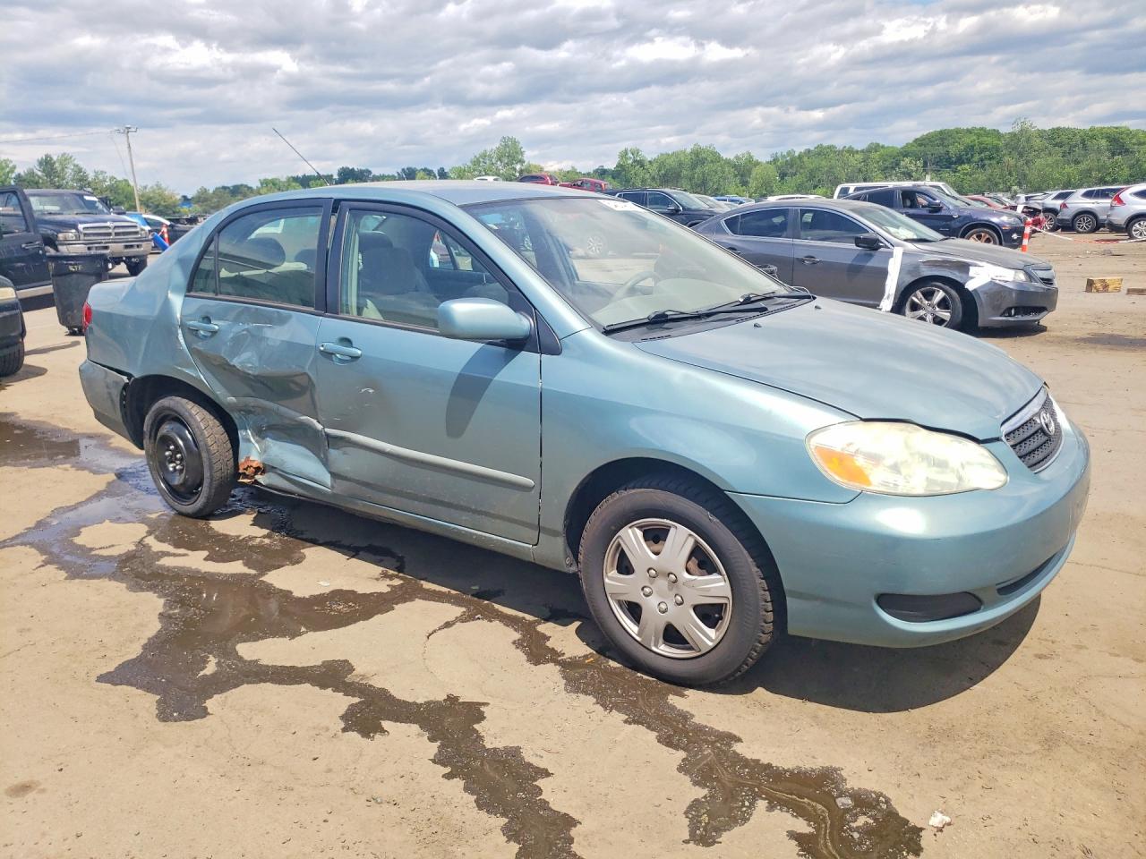2006 Toyota Corolla Le Green vin: 2T1BR32E26C712081