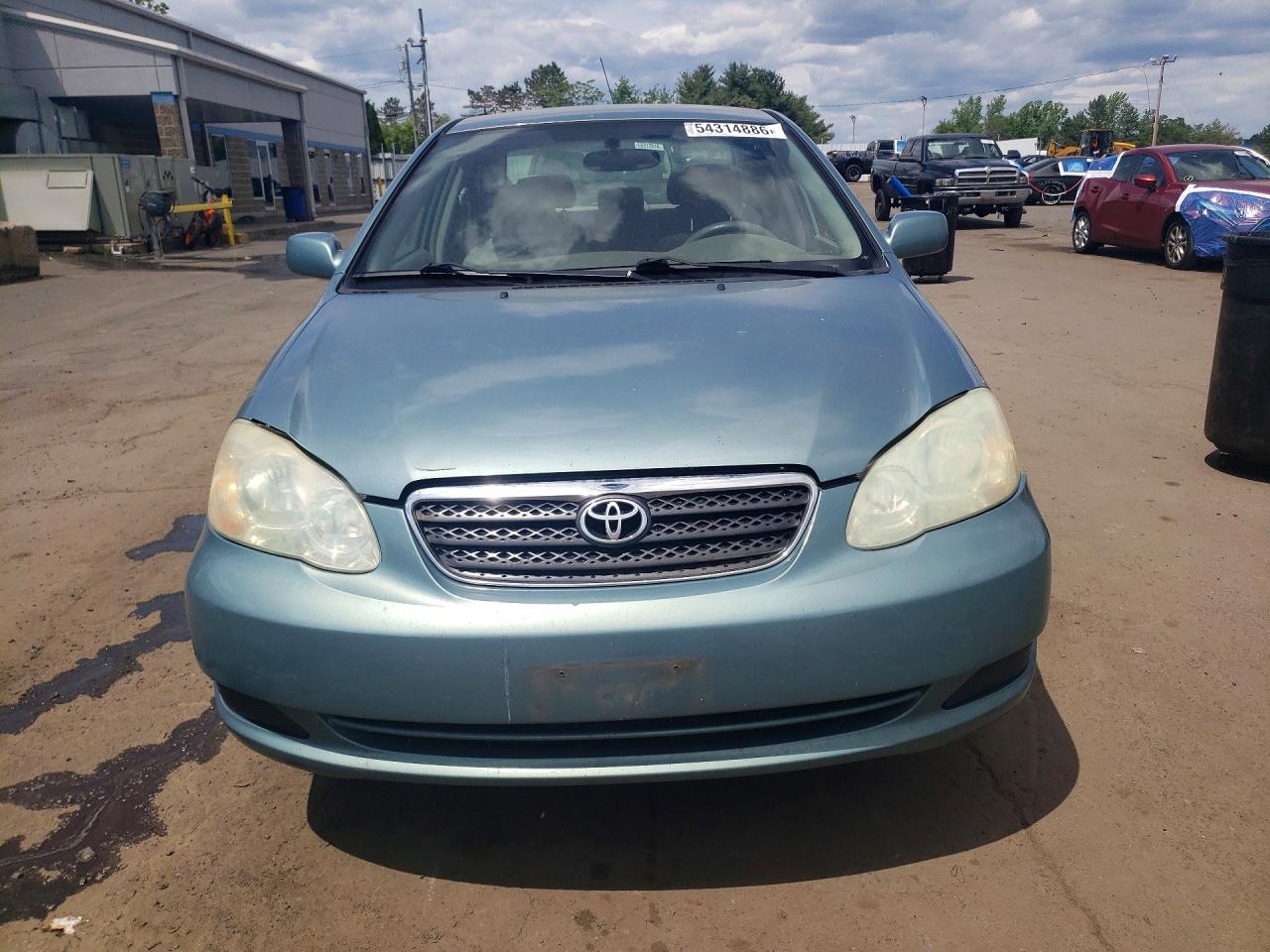 2006 Toyota Corolla Le Green vin: 2T1BR32E26C712081