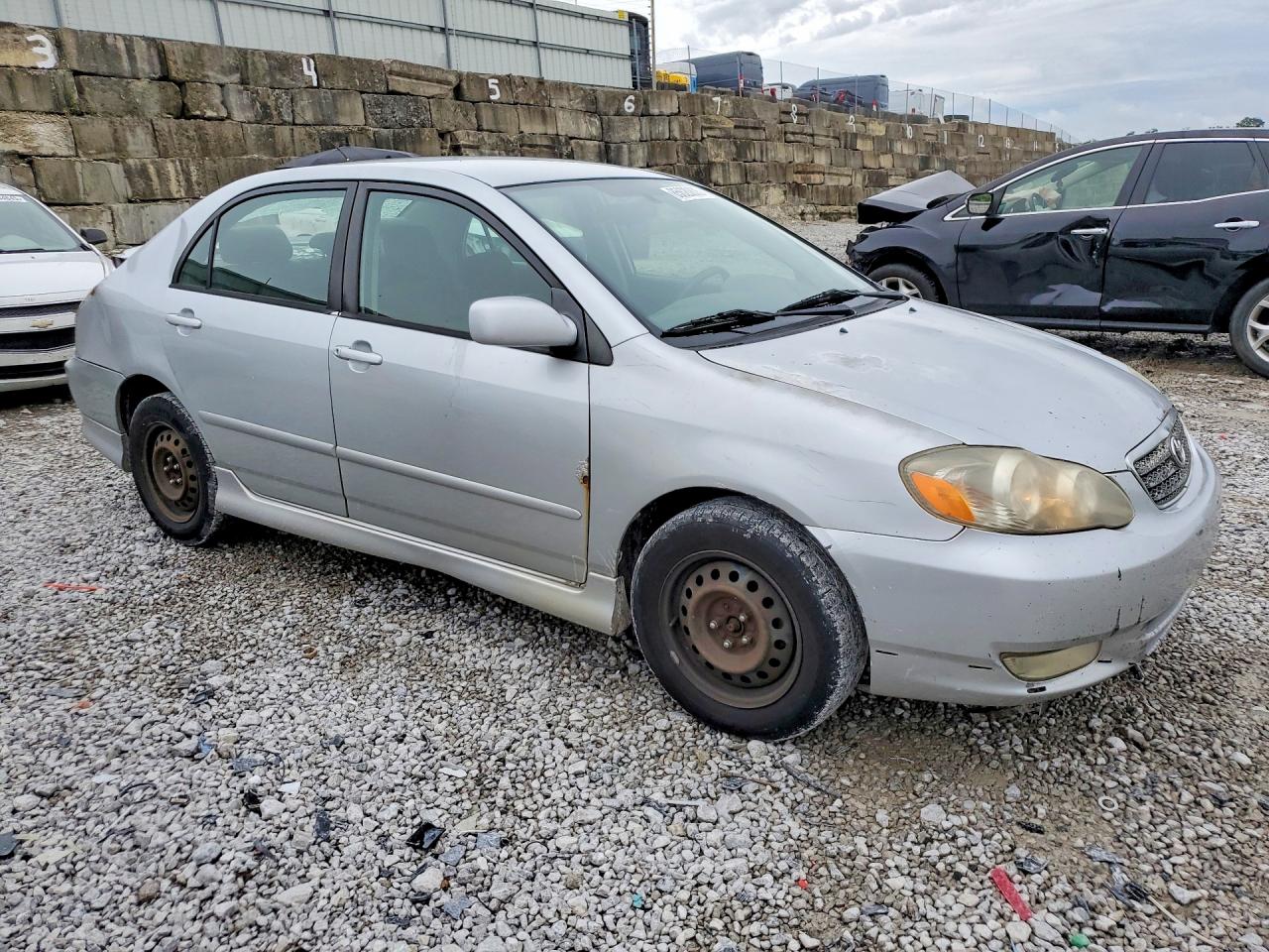 2007 Toyota Corolla S Silver vin: 2T1BR32E27C721073