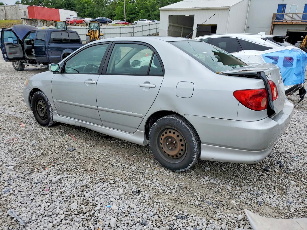 2007 Toyota Corolla S Silver vin: 2T1BR32E27C721073