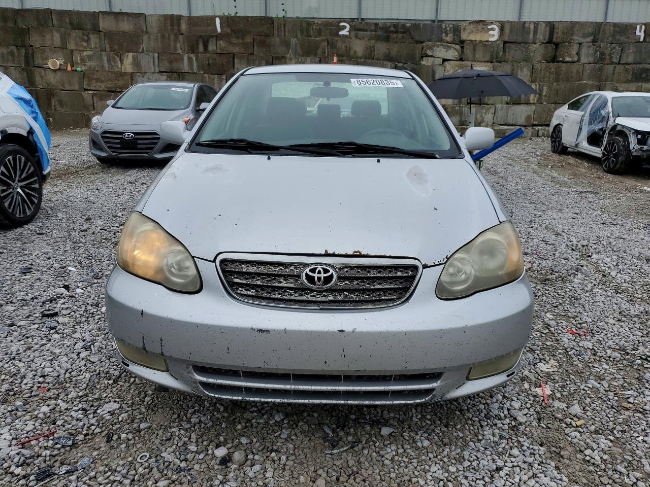 2007 Toyota Corolla S Silver vin: 2T1BR32E27C721073