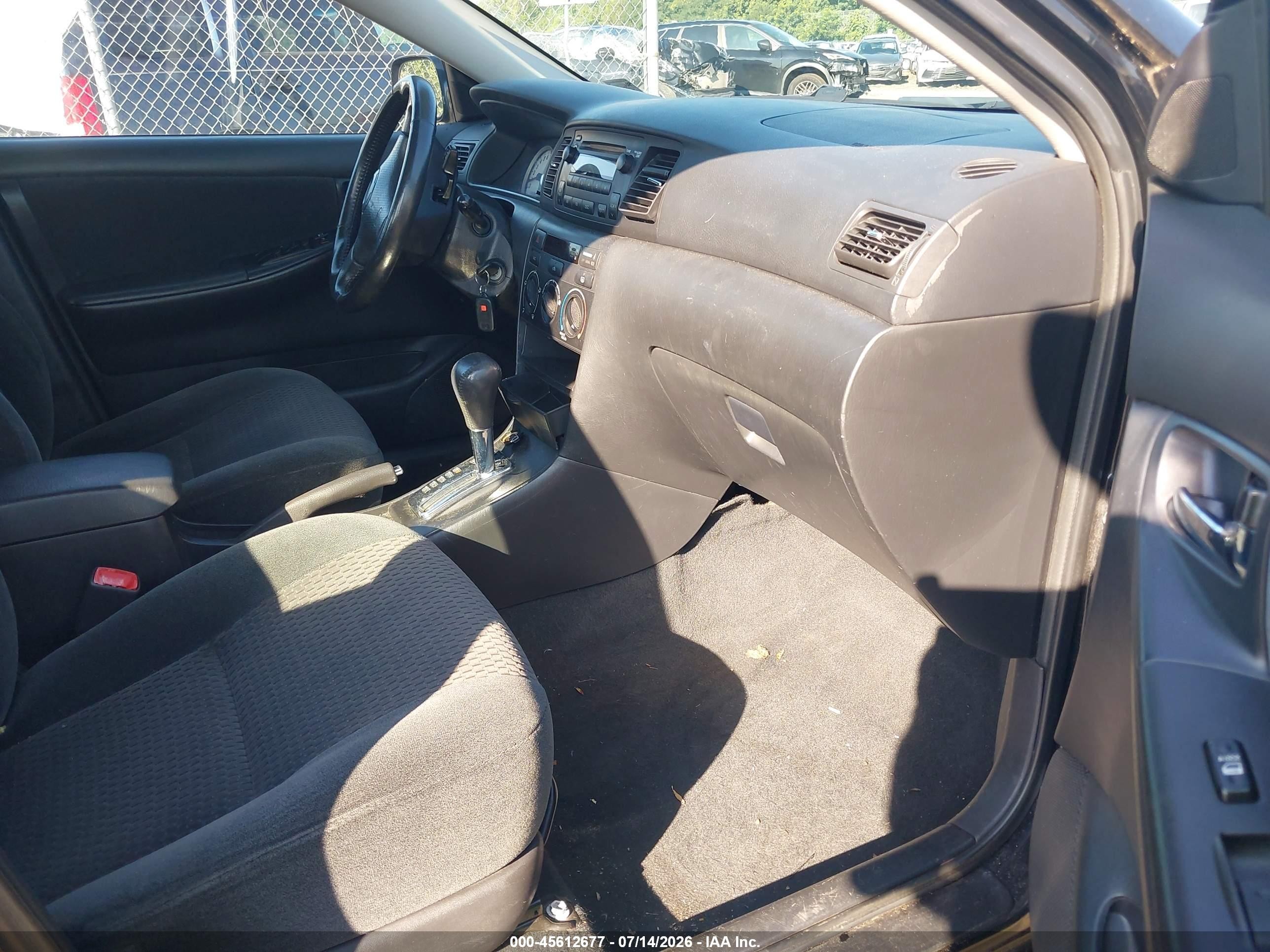 2007 Toyota Corolla S Black vin: 2T1BR32E27C746362