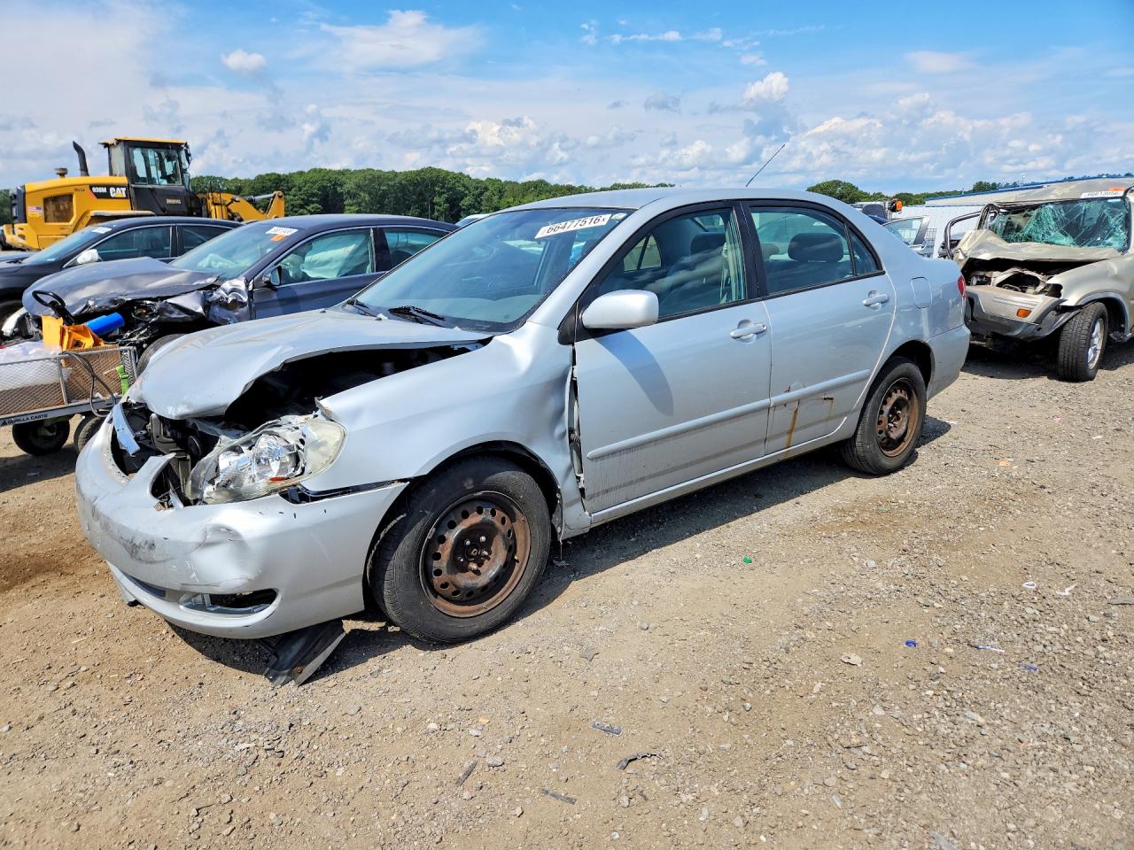 2007 Toyota Corolla Le Silver vin: 2T1BR32E27C753084