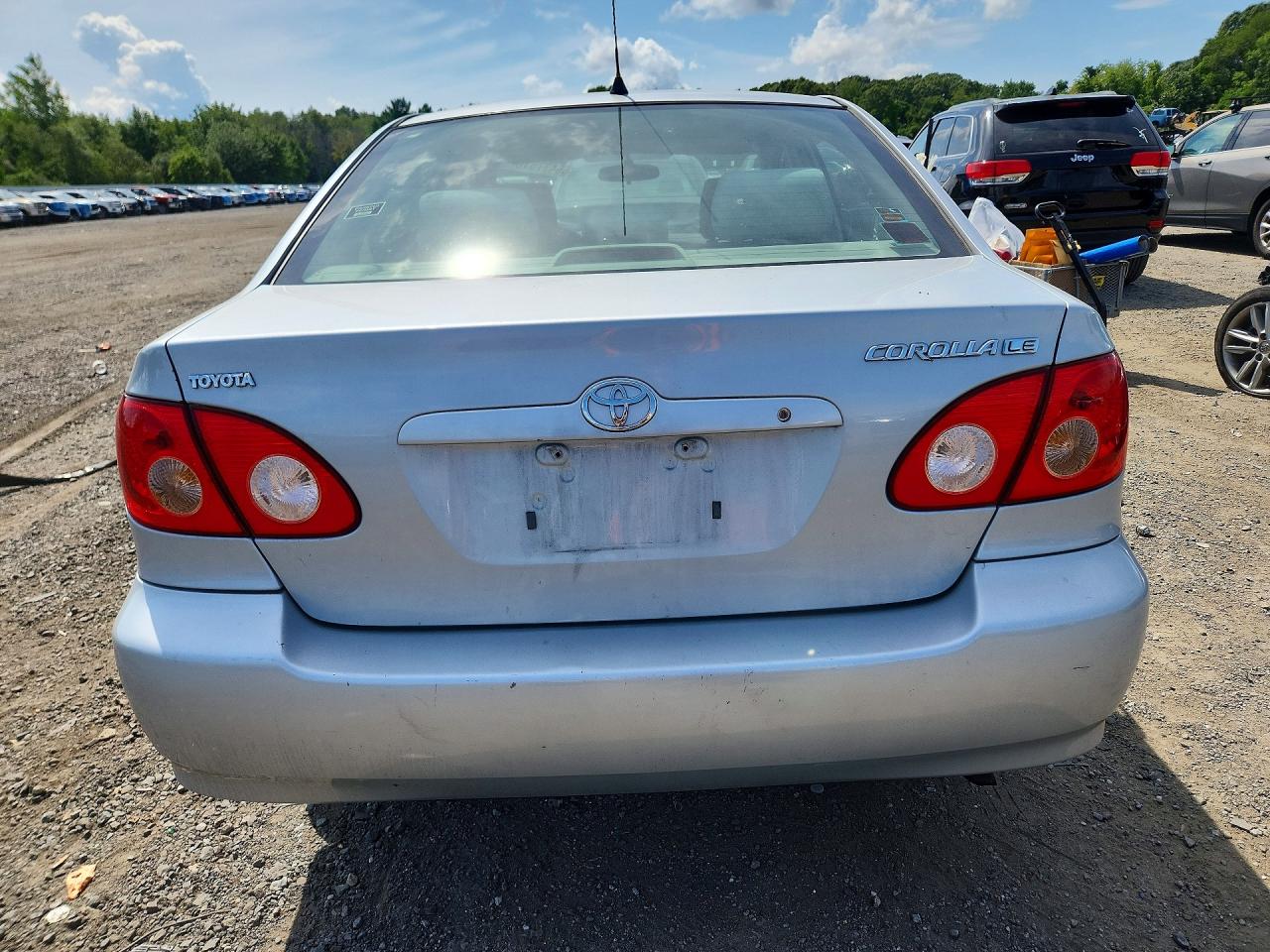 2007 Toyota Corolla Le Silver vin: 2T1BR32E27C753084
