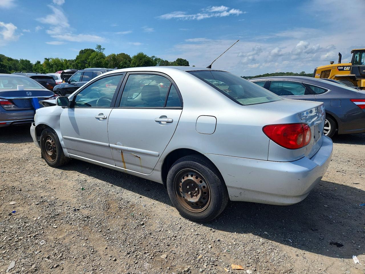2007 Toyota Corolla Le Silver vin: 2T1BR32E27C753084
