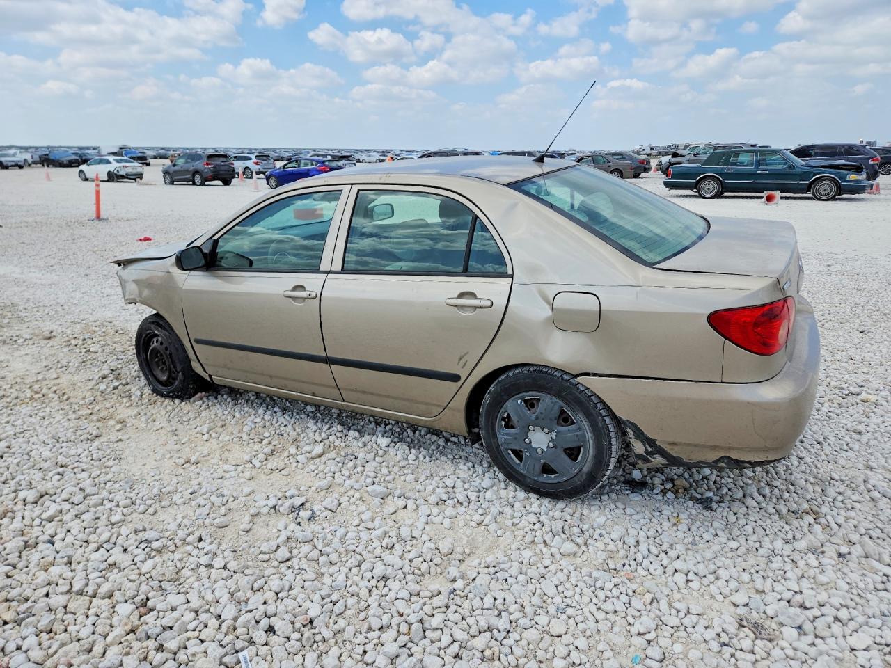 2007 Toyota Corolla Ce Tan vin: 2T1BR32E27C756390