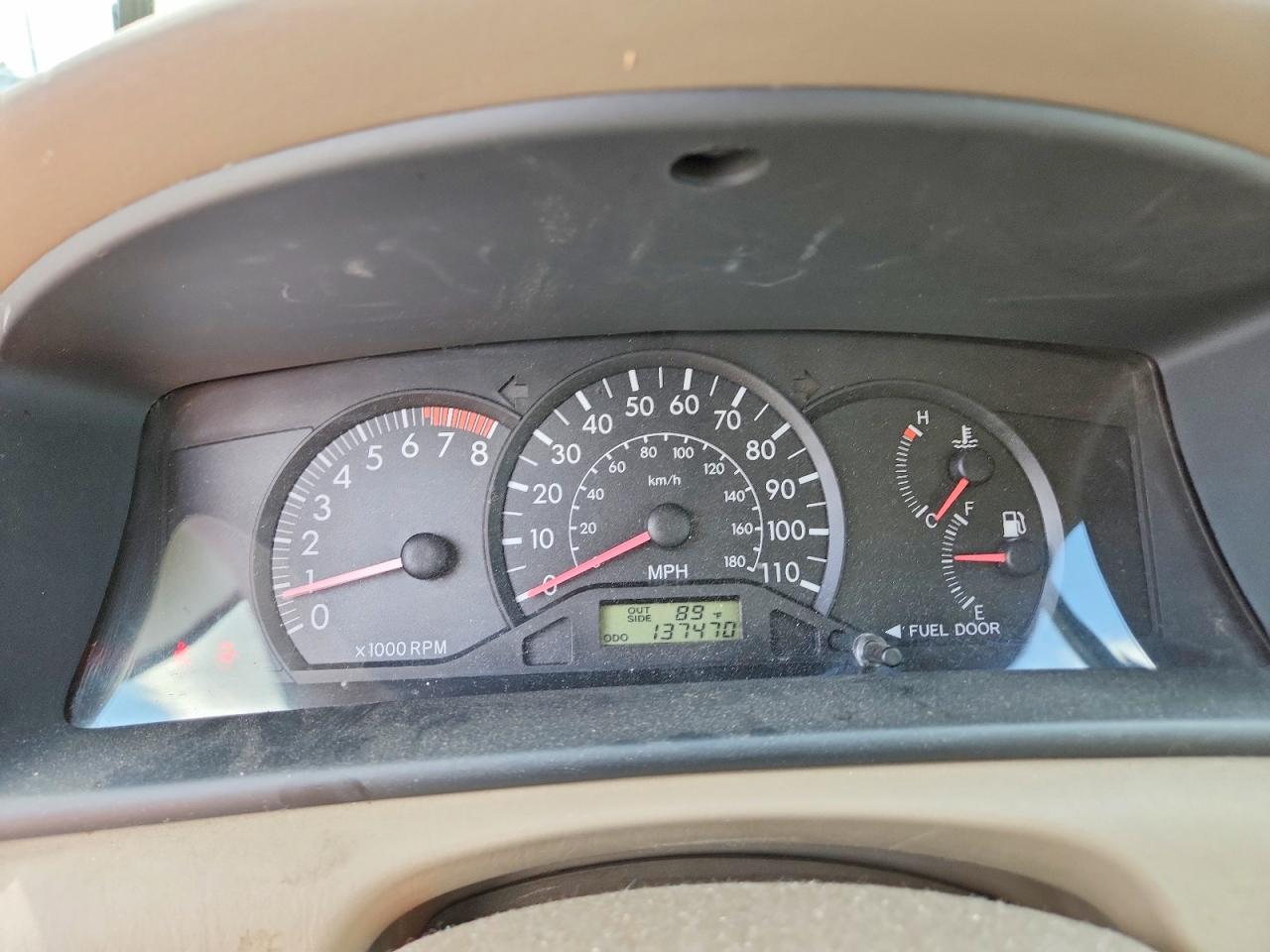 2007 Toyota Corolla Ce Tan vin: 2T1BR32E27C756390