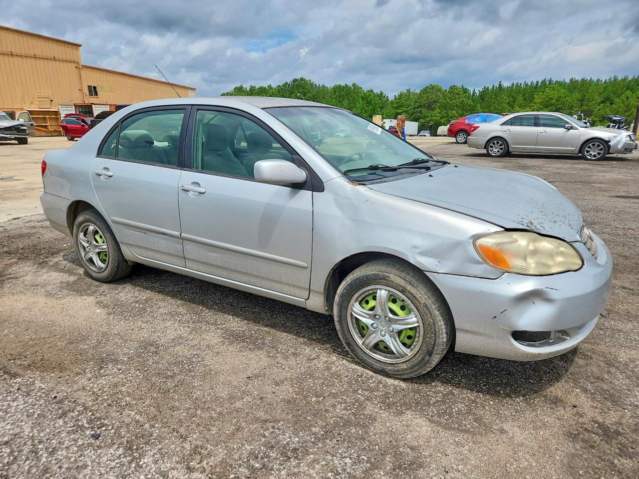 2007 Toyota Corolla Le Silver vin: 2T1BR32E27C766496