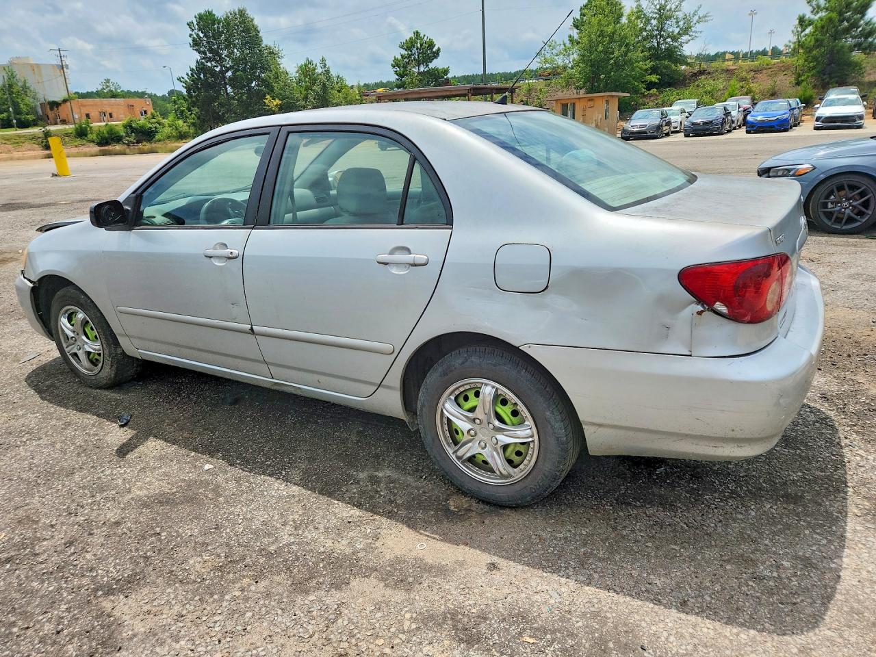 2007 Toyota Corolla Le Silver vin: 2T1BR32E27C766496