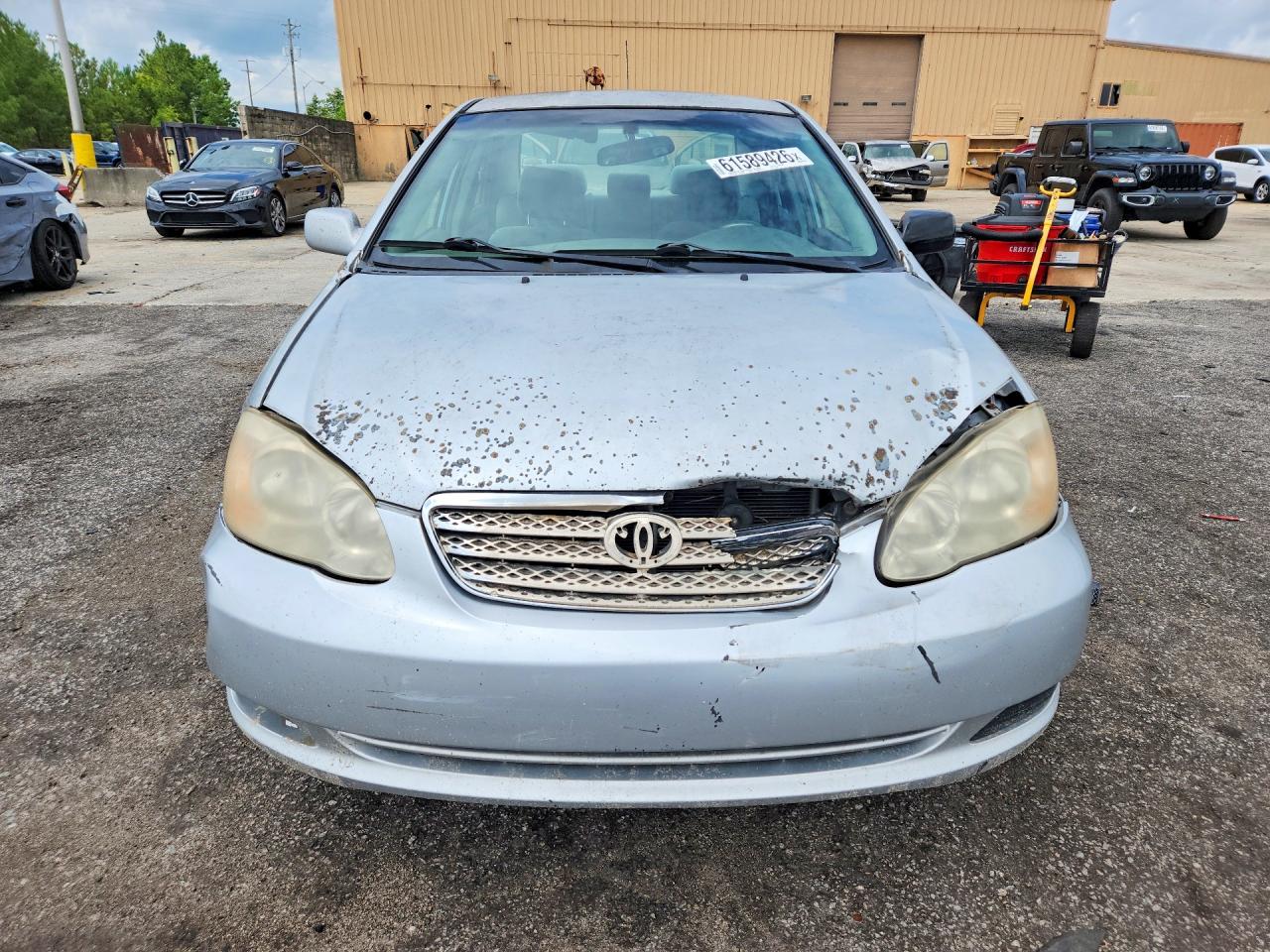 2007 Toyota Corolla Le Silver vin: 2T1BR32E27C766496
