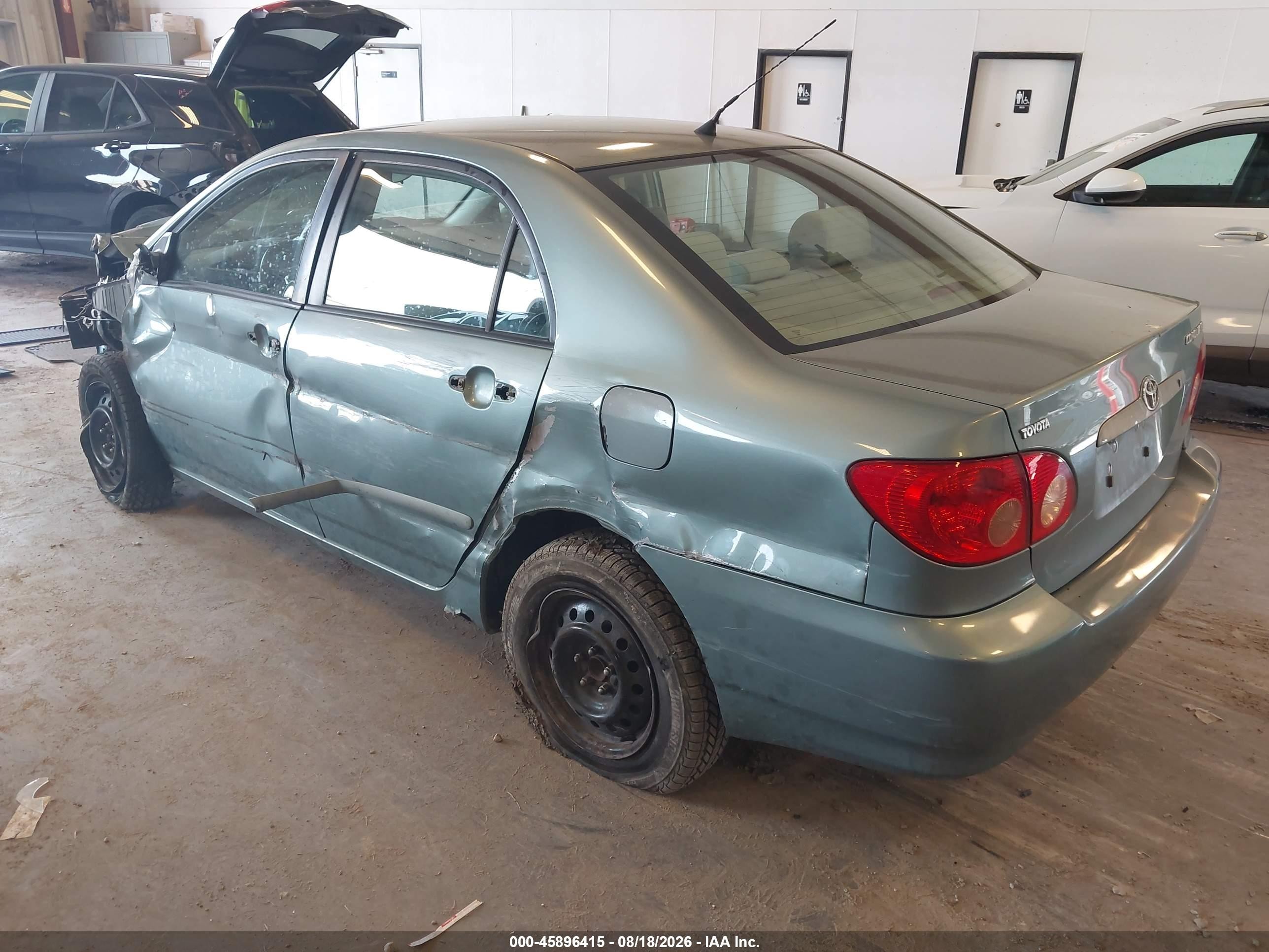 2007 Toyota Corolla Le Light Blue vin: 2T1BR32E27C769527