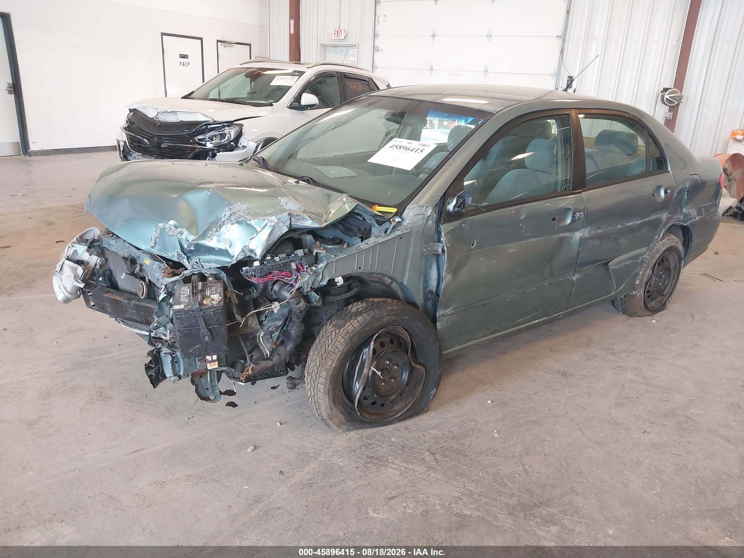 2007 Toyota Corolla Le Light Blue vin: 2T1BR32E27C769527
