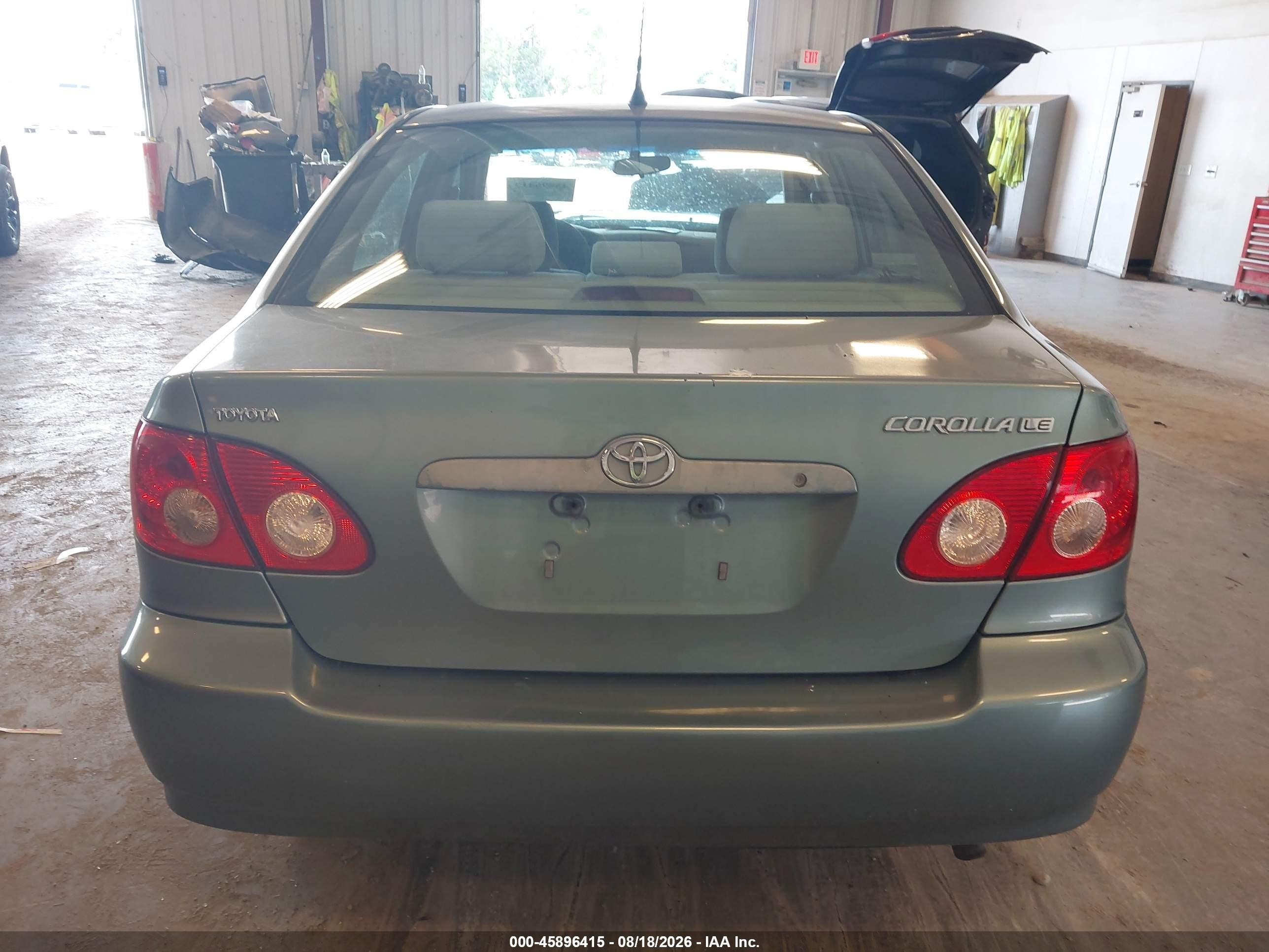 2007 Toyota Corolla Le Light Blue vin: 2T1BR32E27C769527
