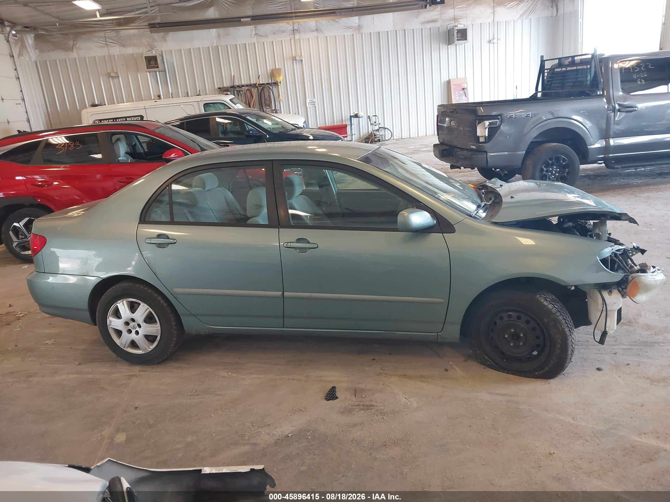 2007 Toyota Corolla Le Light Blue vin: 2T1BR32E27C769527
