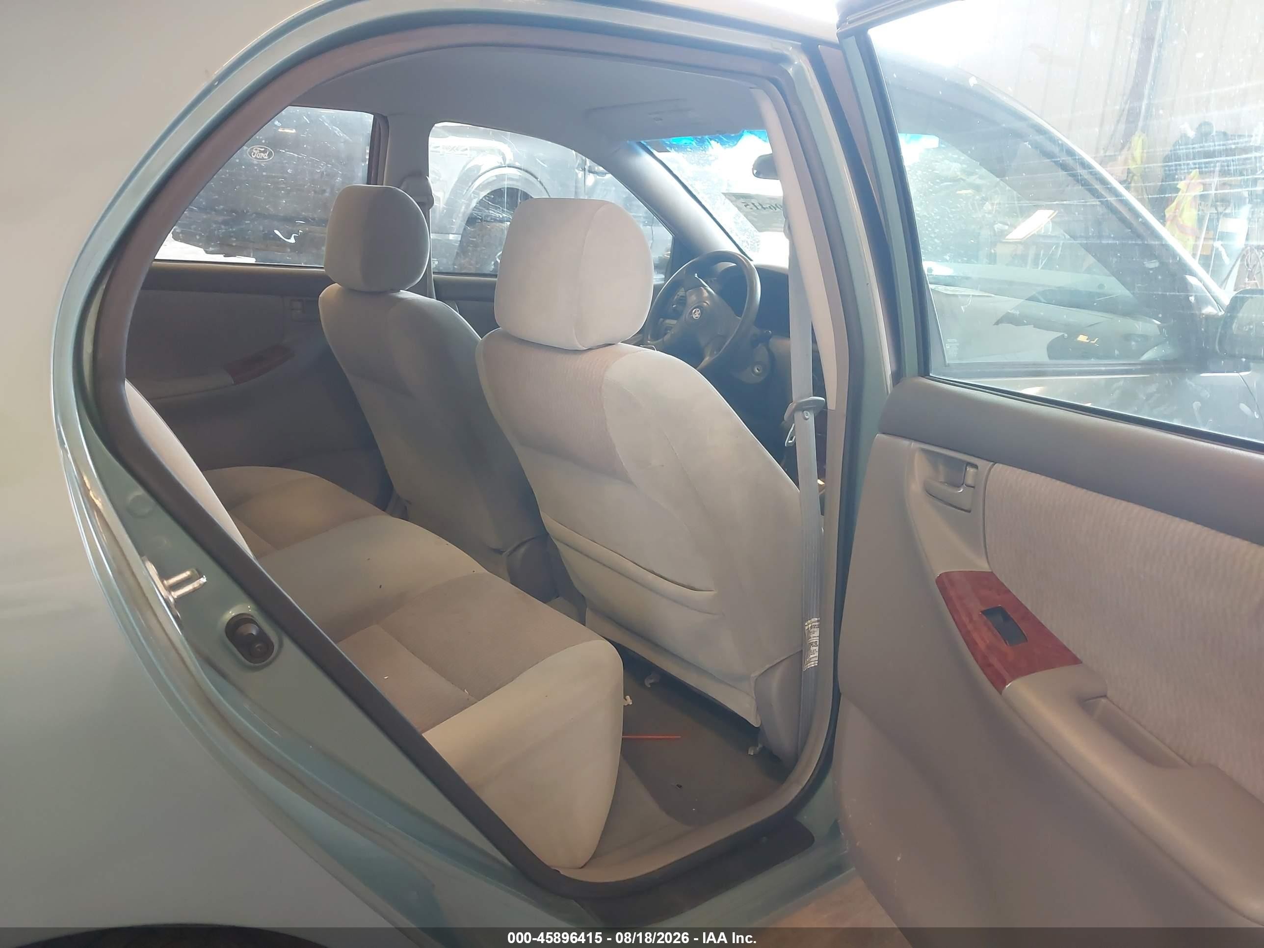 2007 Toyota Corolla Le Light Blue vin: 2T1BR32E27C769527