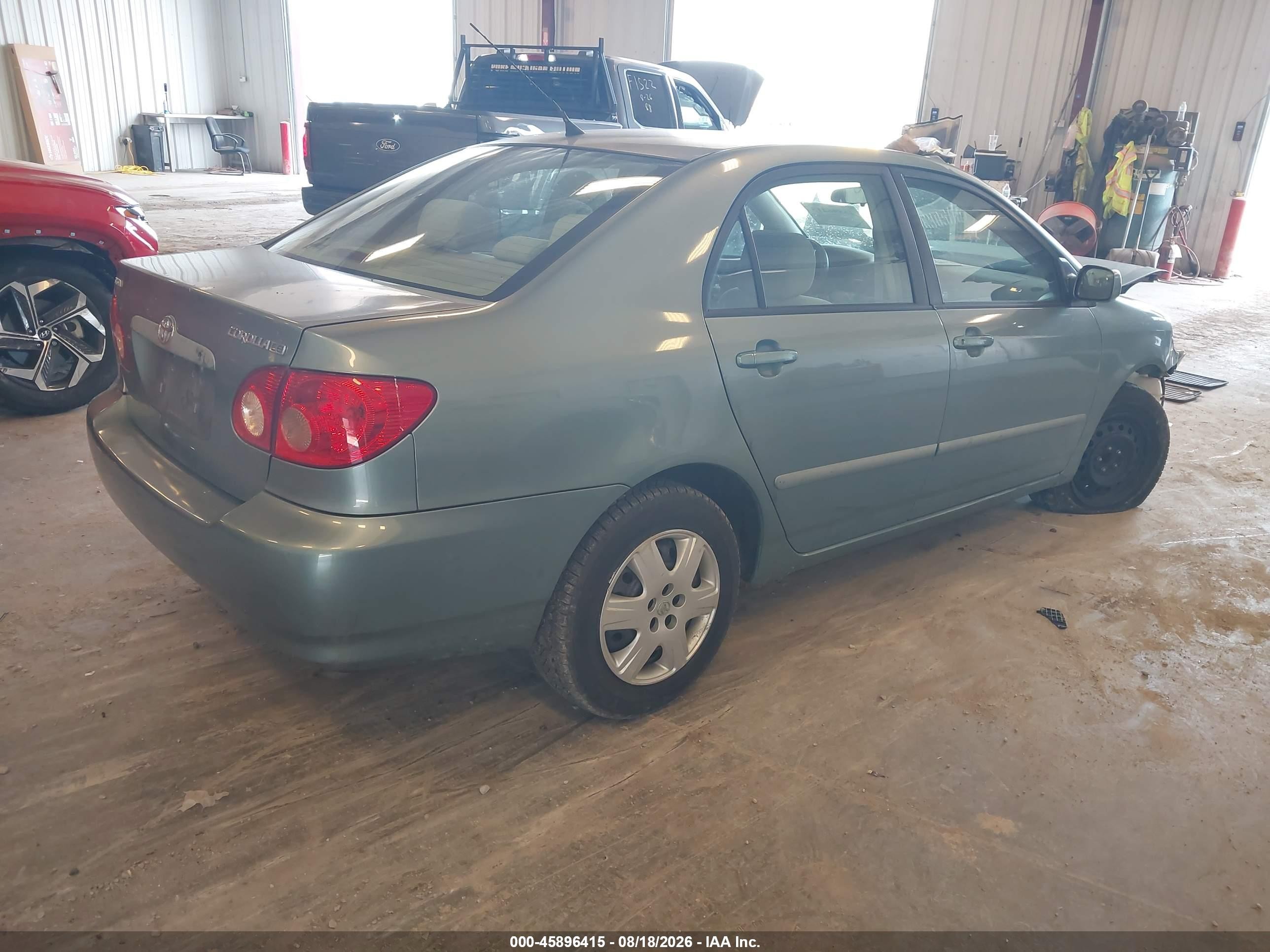 2007 Toyota Corolla Le Light Blue vin: 2T1BR32E27C769527
