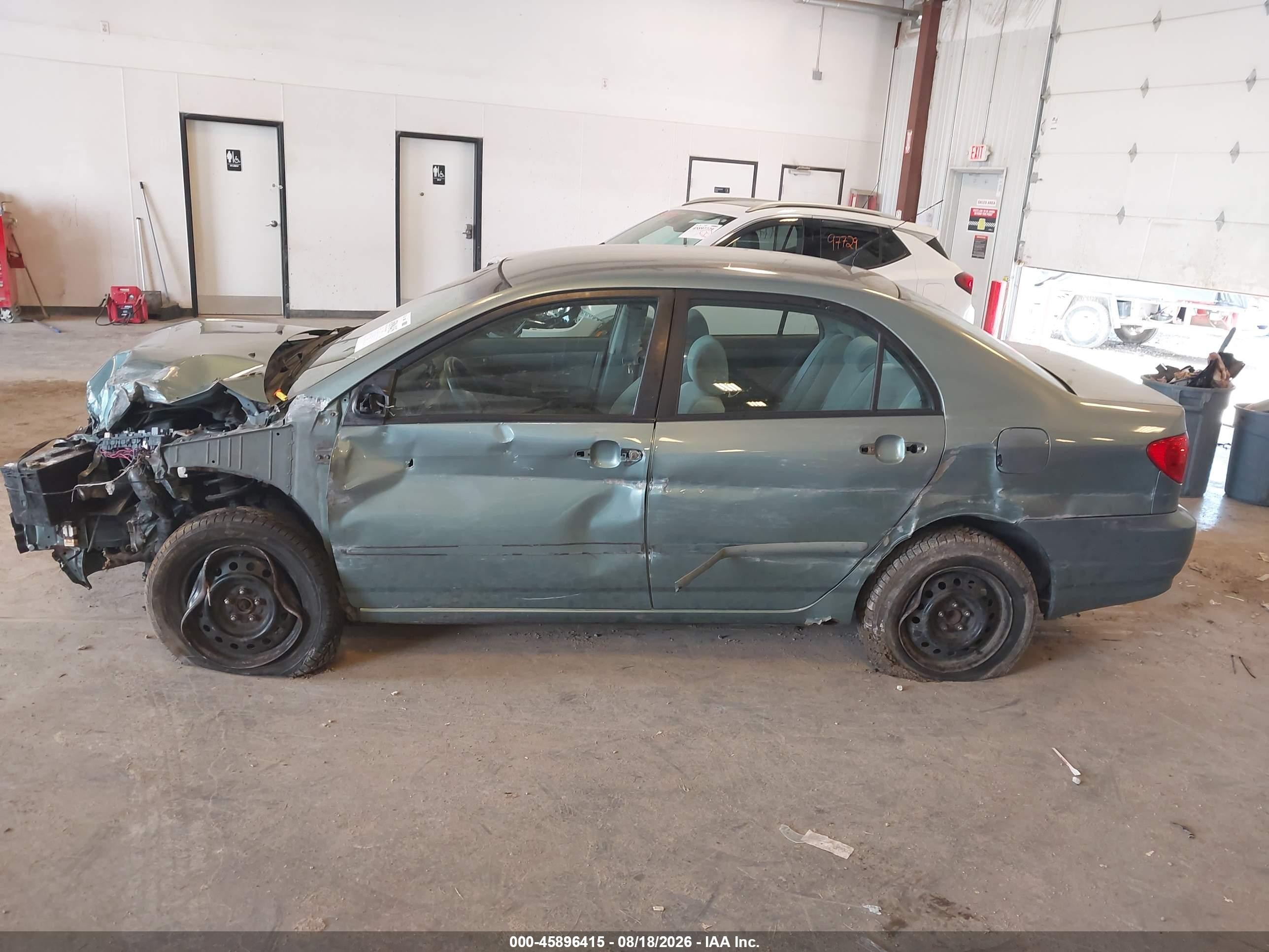 2007 Toyota Corolla Le Light Blue vin: 2T1BR32E27C769527