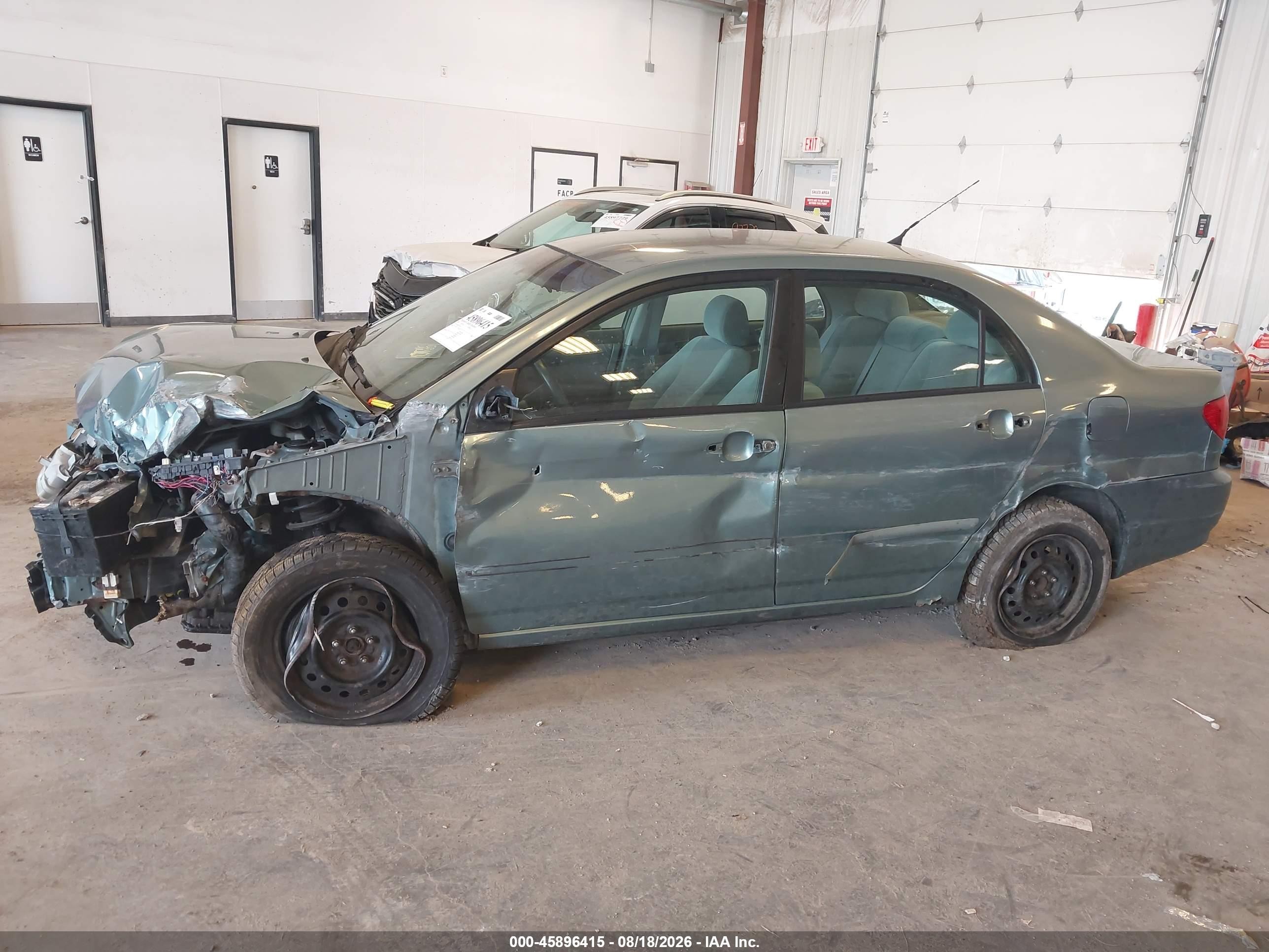 2007 Toyota Corolla Le Light Blue vin: 2T1BR32E27C769527