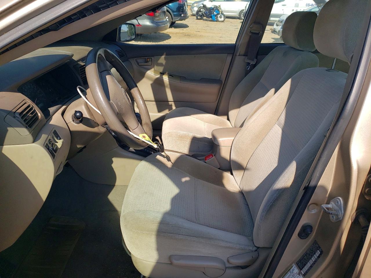 2007 Toyota Corolla Ce Tan vin: 2T1BR32E27C773030