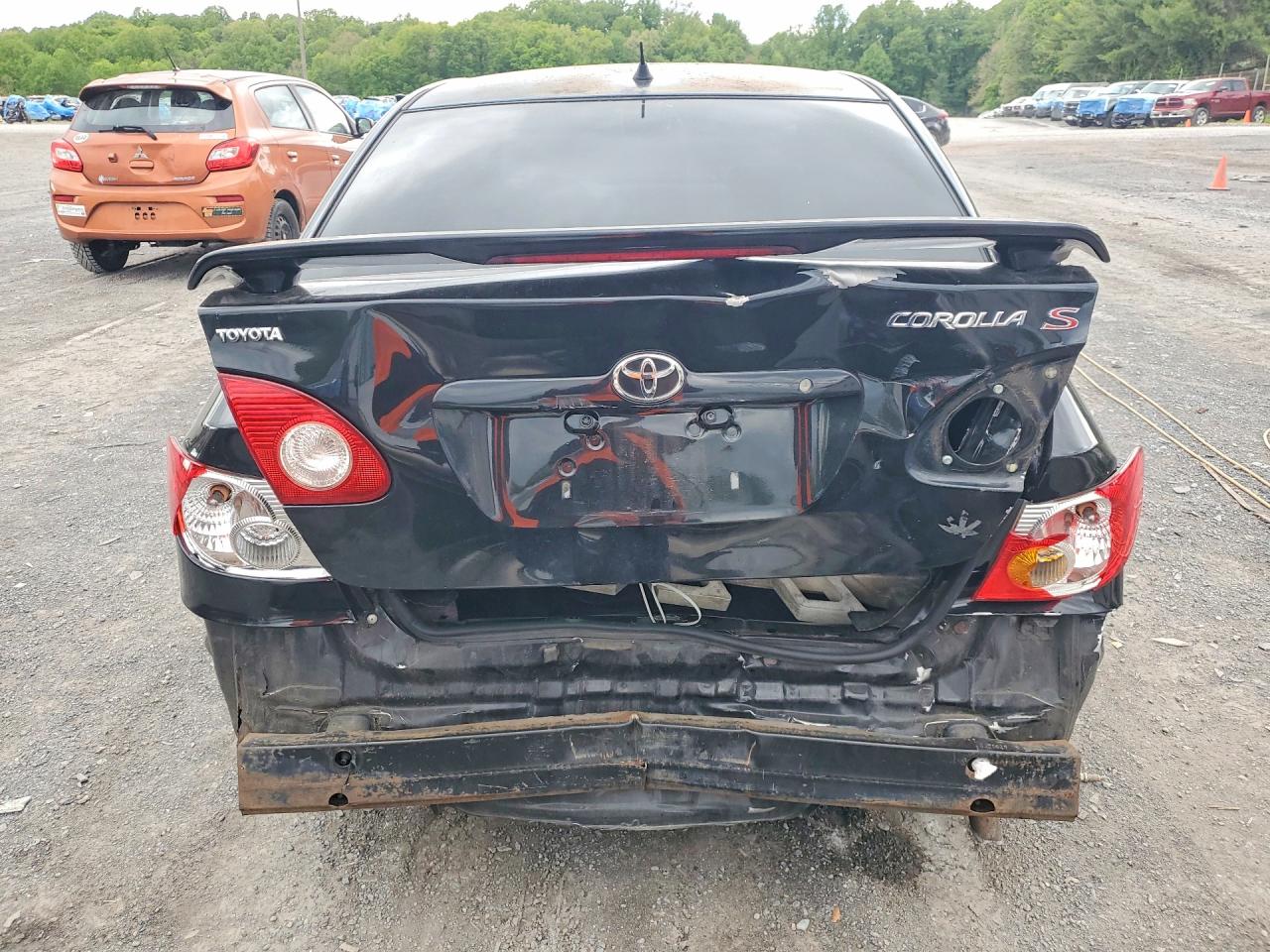 2007 Toyota Corolla S Black vin: 2T1BR32E27C780463