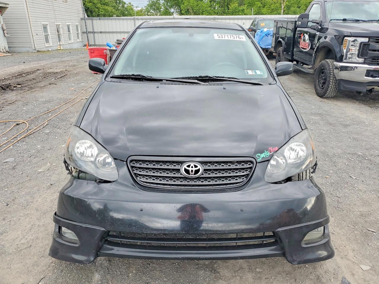 2007 Toyota Corolla S Black vin: 2T1BR32E27C780463