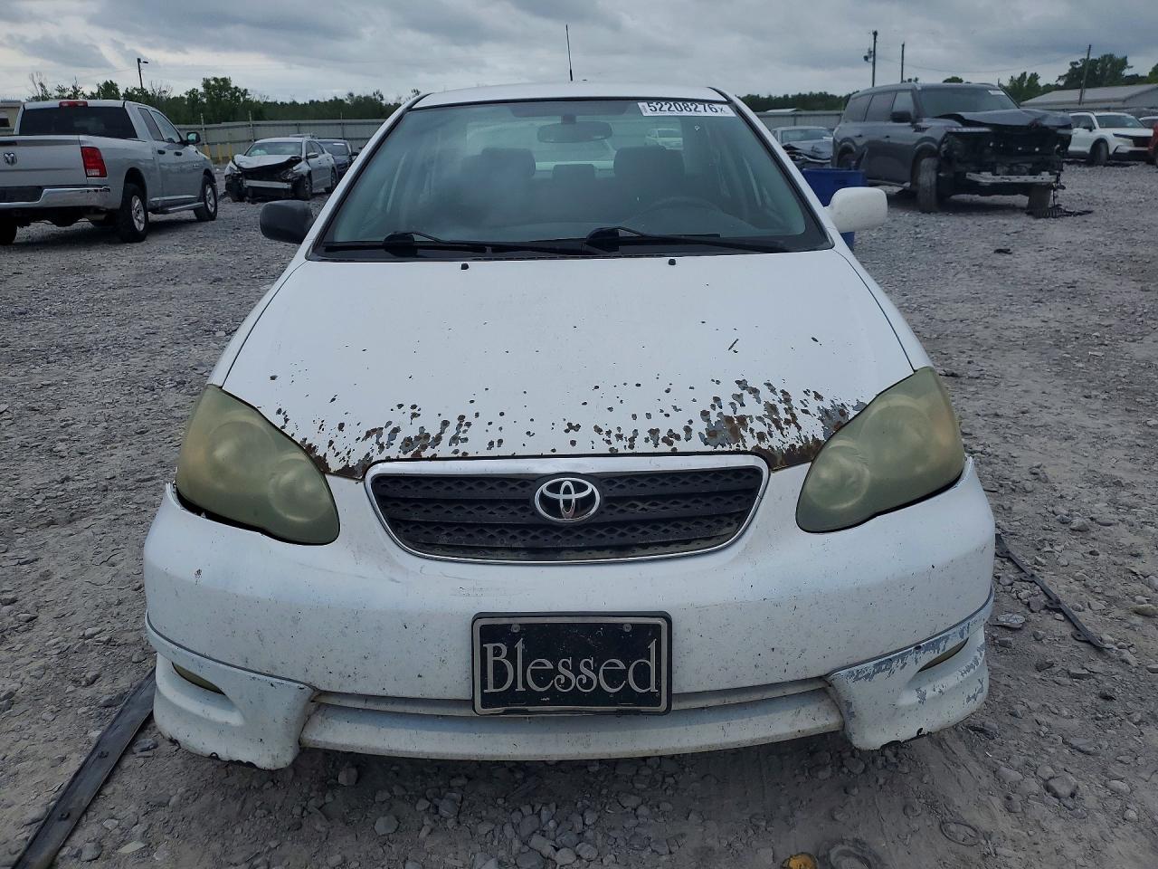 2007 Toyota Corolla S White vin: 2T1BR32E27C780575
