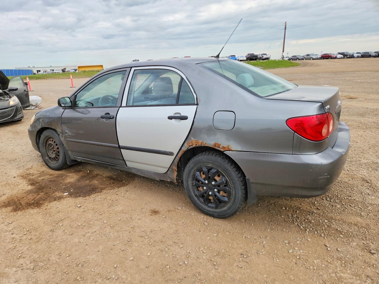 2007 Toyota Corolla Gray vin: 2T1BR32E27C781970