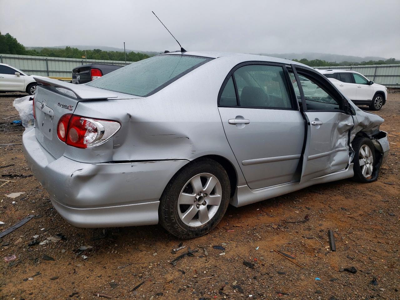2007 Toyota Corolla S Silver vin: 2T1BR32E27C799076