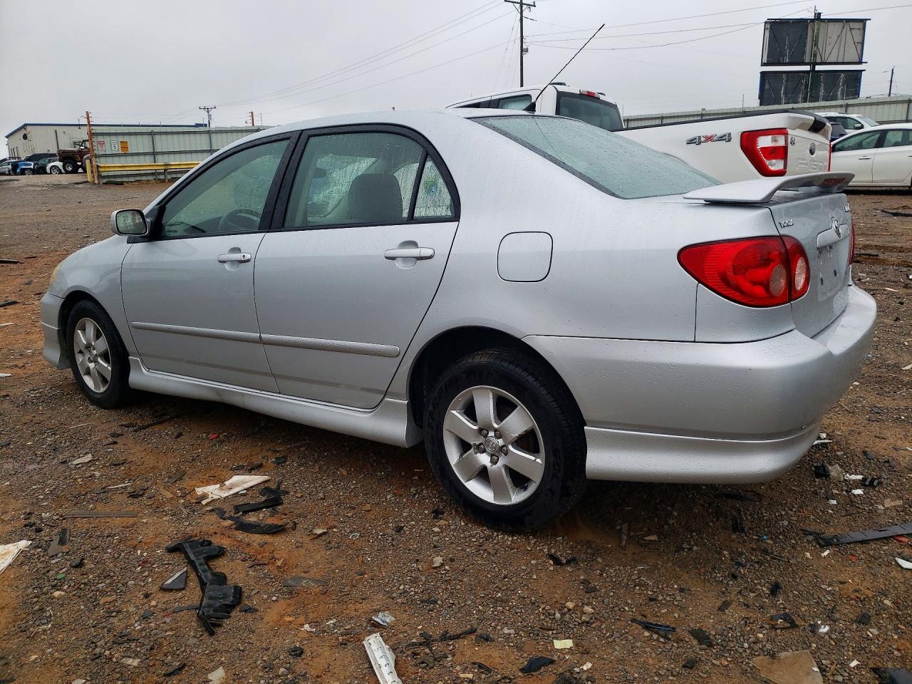 2007 Toyota Corolla S Silver vin: 2T1BR32E27C799076