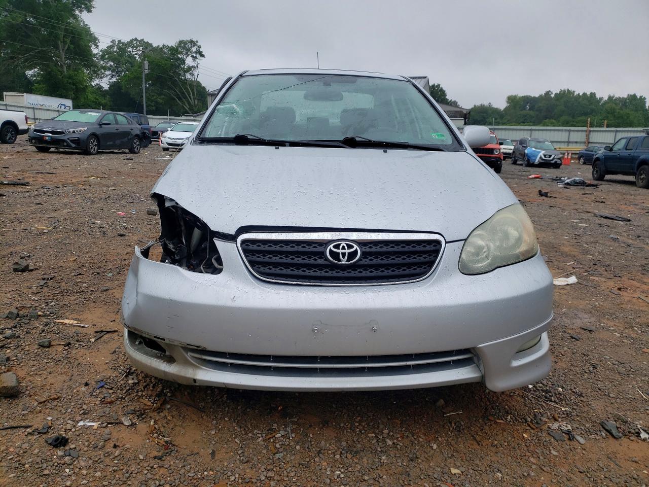 2007 Toyota Corolla S Silver vin: 2T1BR32E27C799076