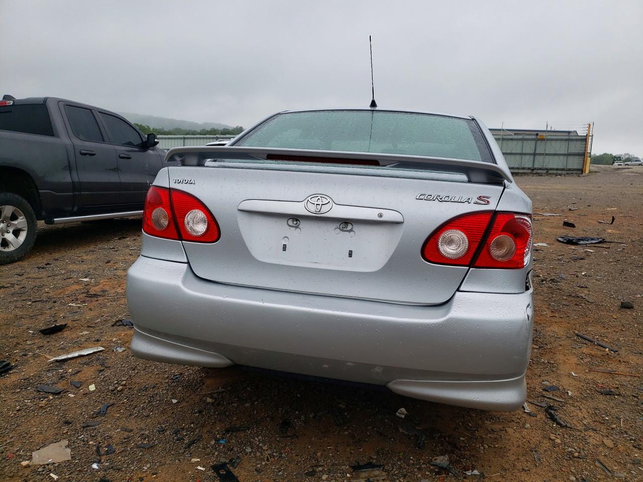 2007 Toyota Corolla S Silver vin: 2T1BR32E27C799076