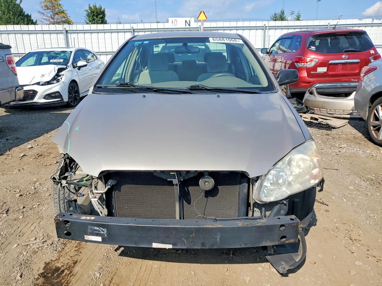 2007 Toyota Corolla Ce Gold vin: 2T1BR32E27C824042