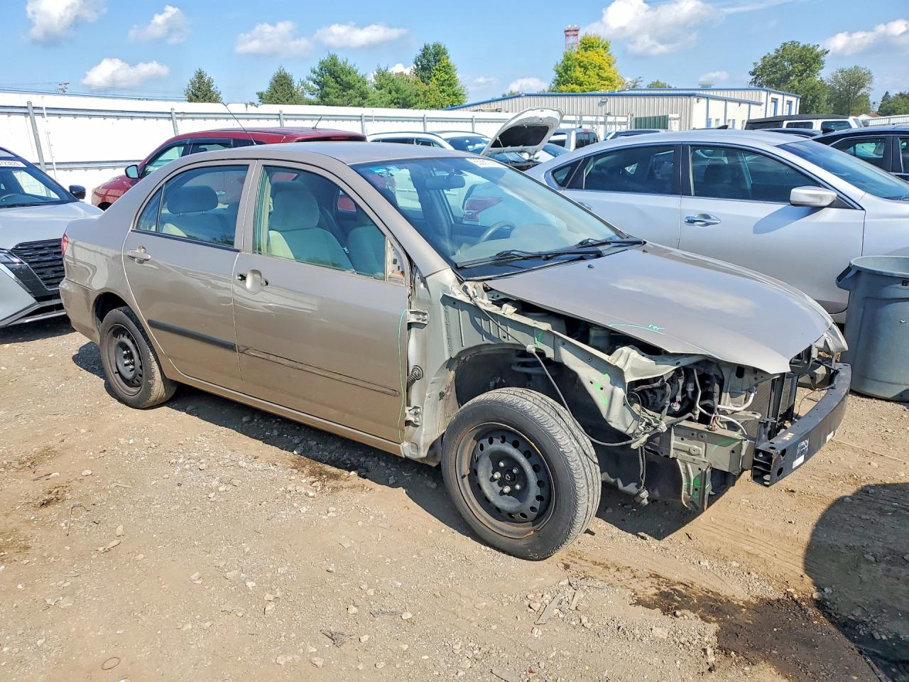 2007 Toyota Corolla Ce Gold vin: 2T1BR32E27C824042