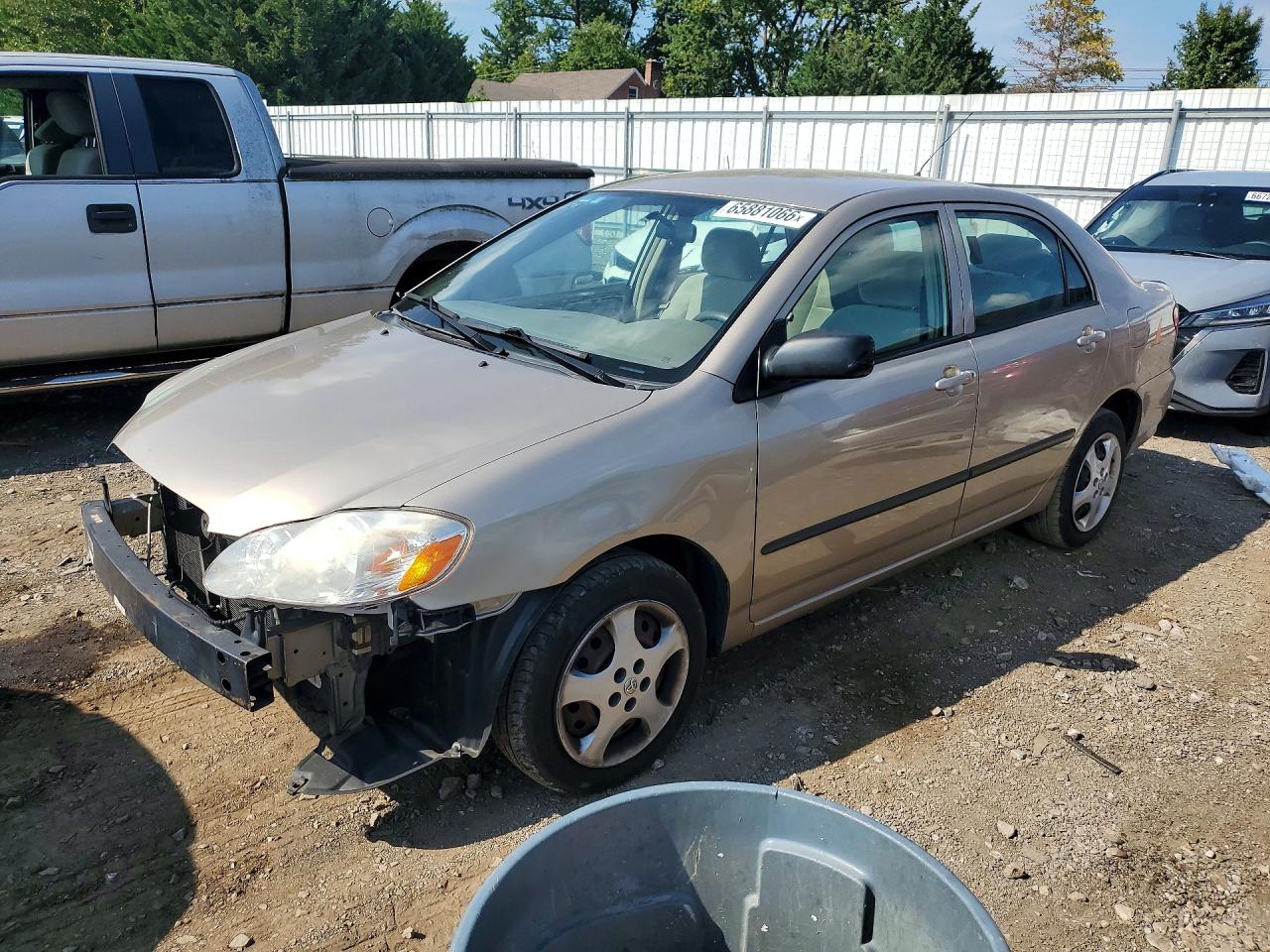 2007 Toyota Corolla Ce Gold vin: 2T1BR32E27C824042