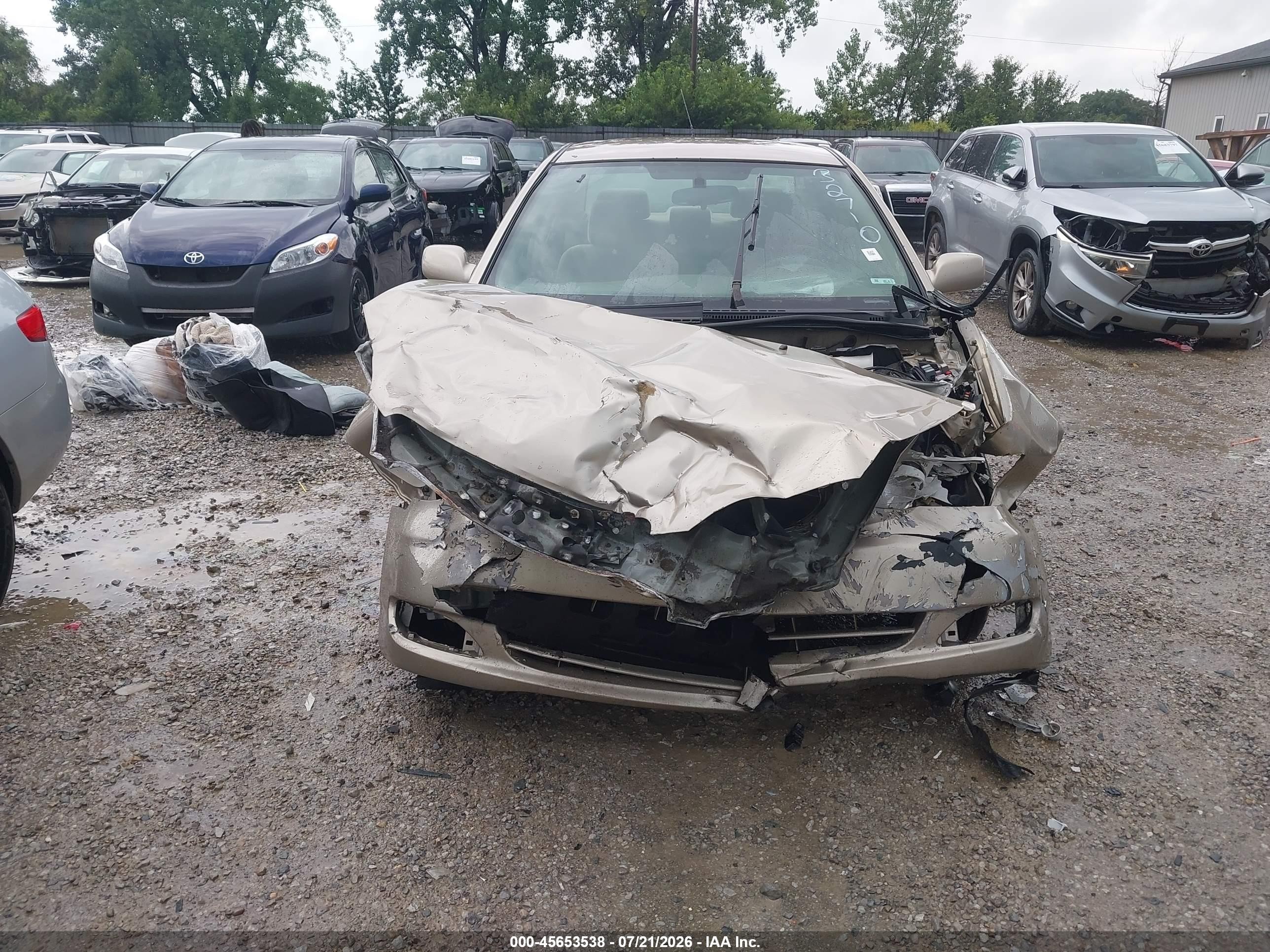 2007 Toyota Corolla Le Бежевый vin: 2T1BR32E27C832710
