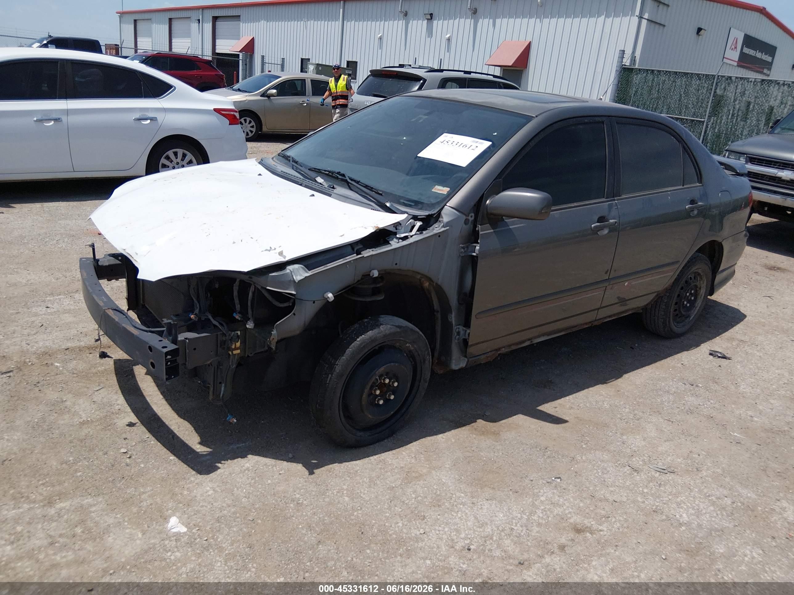 2007 Toyota Corolla S Gray vin: 2T1BR32E27C853380