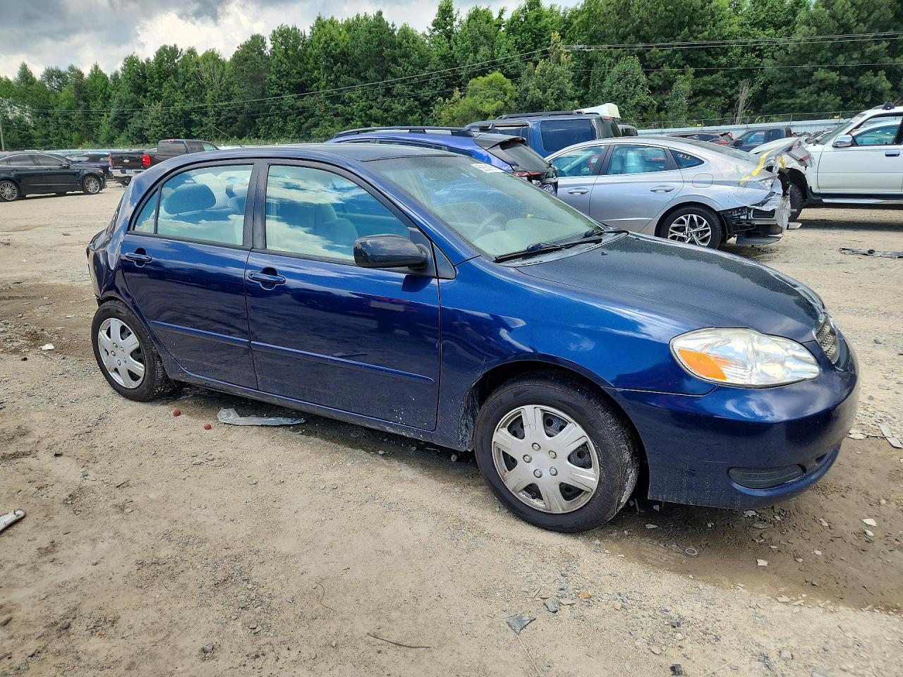 2008 Toyota Corolla Le Blue vin: 2T1BR32E28C864767