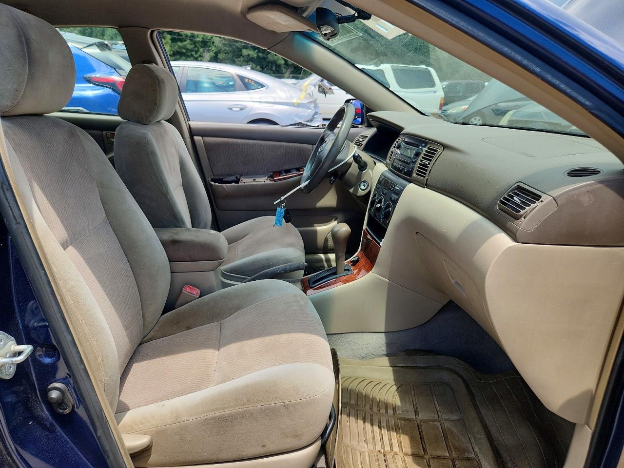 2008 Toyota Corolla Le Blue vin: 2T1BR32E28C864767